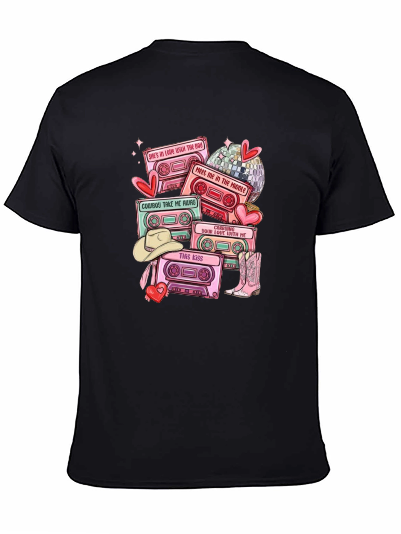 Country Music Cassette Tape T-Shirt