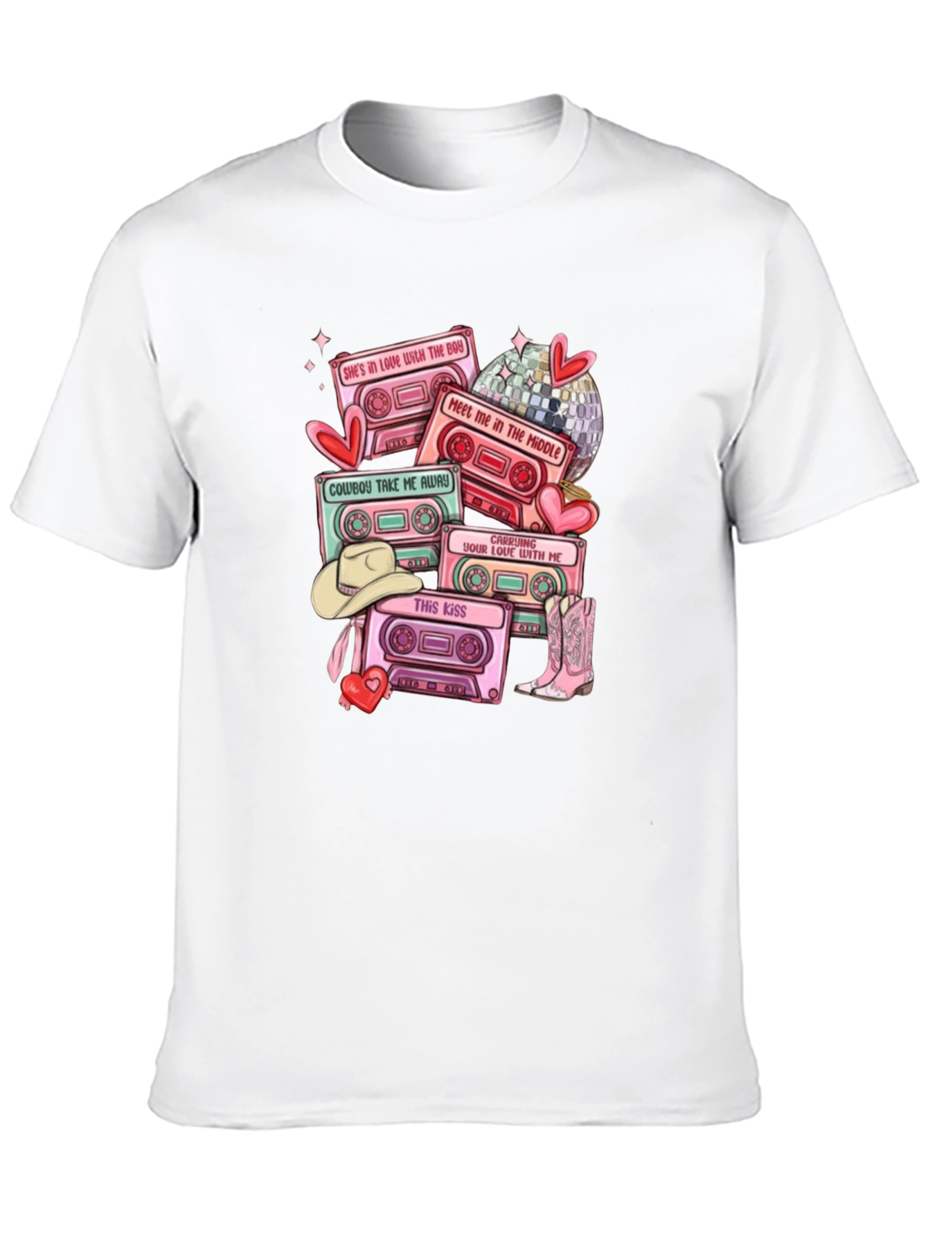 Country Music Cassette Tape T-Shirt