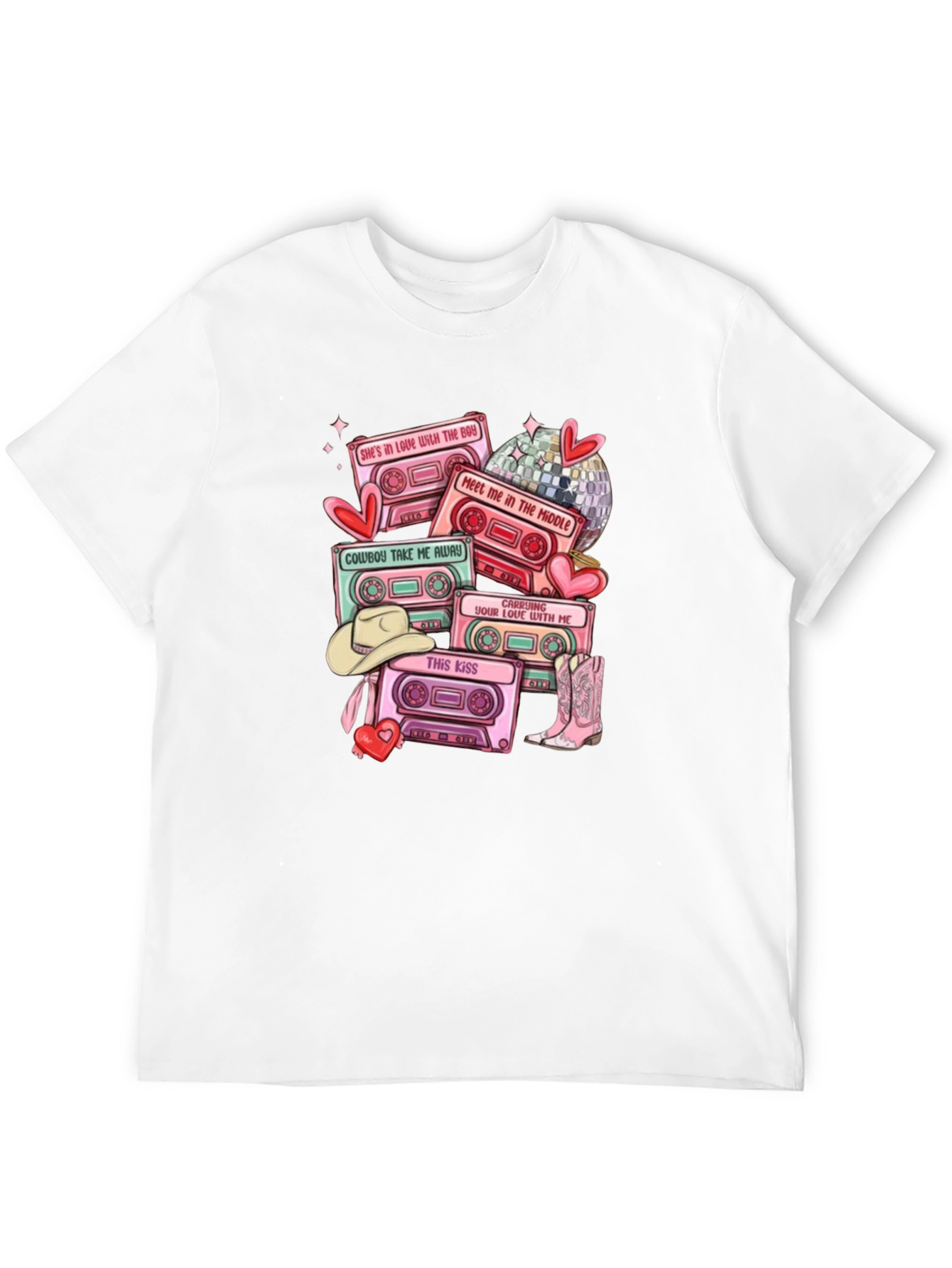 Country Music Cassette Tape T-Shirt