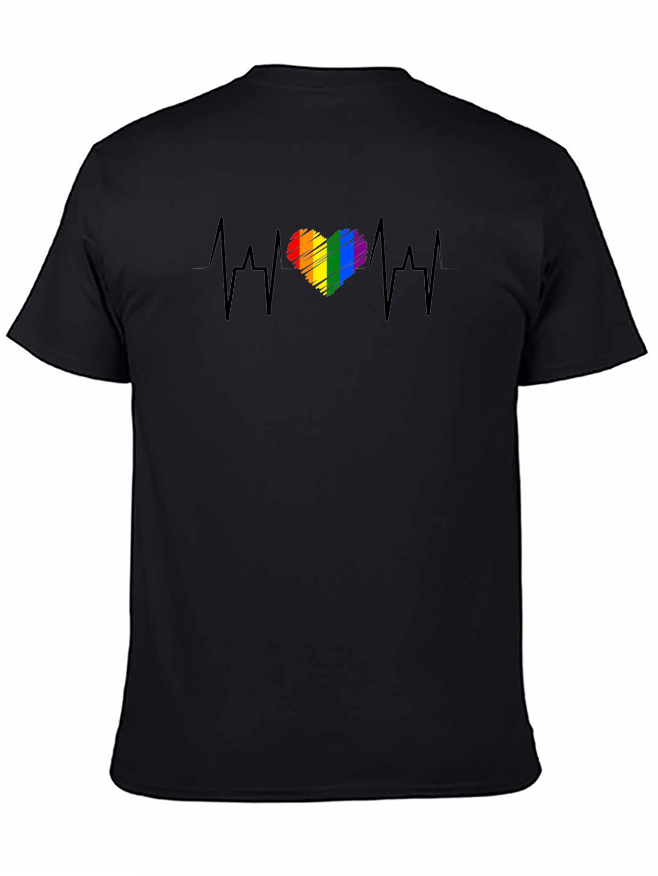 LGBT Heartbeat Pride T-Shirt - Love Wins