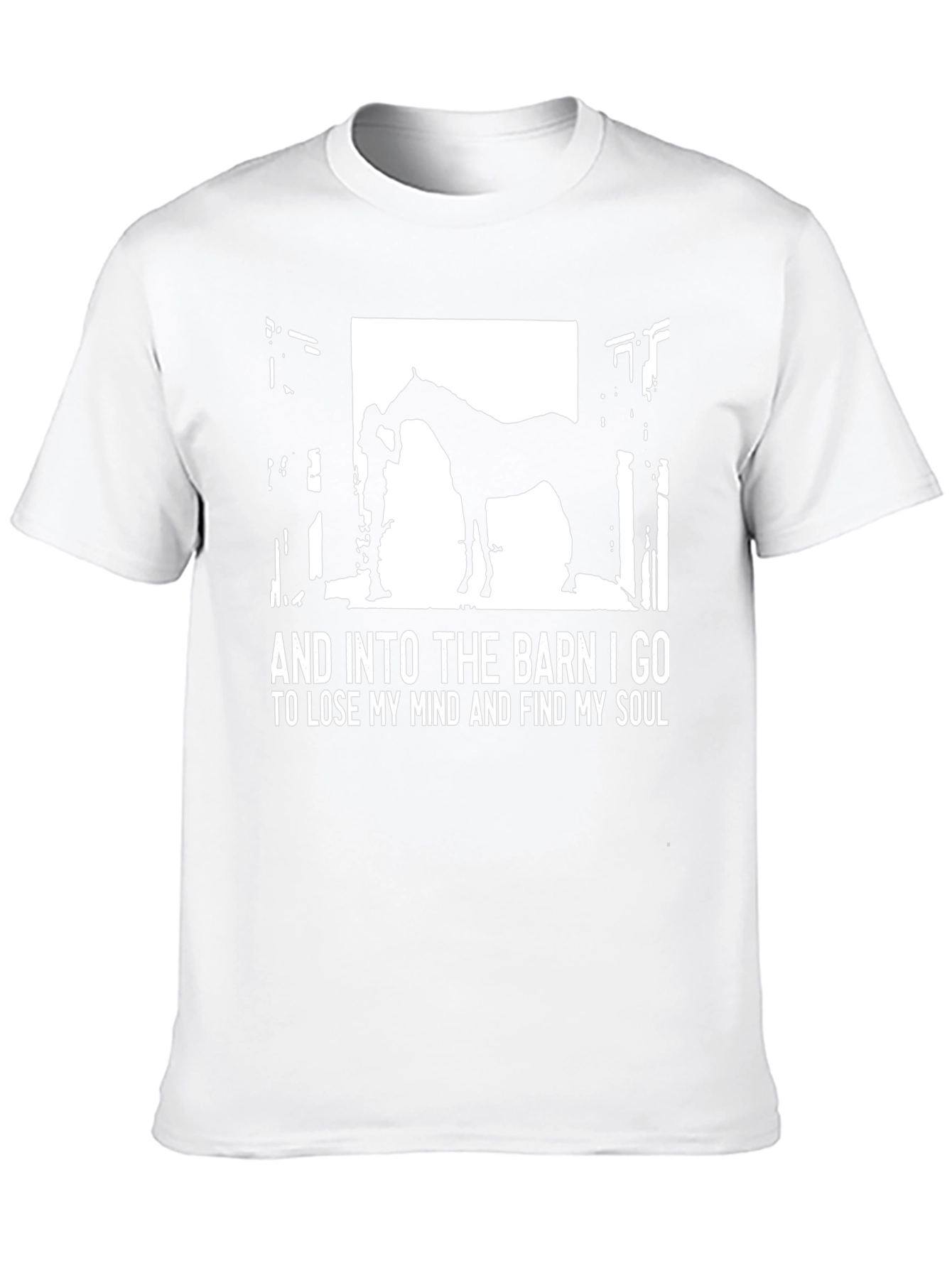 Barn Soul Graphic Tee - Horse Lovers Shirt