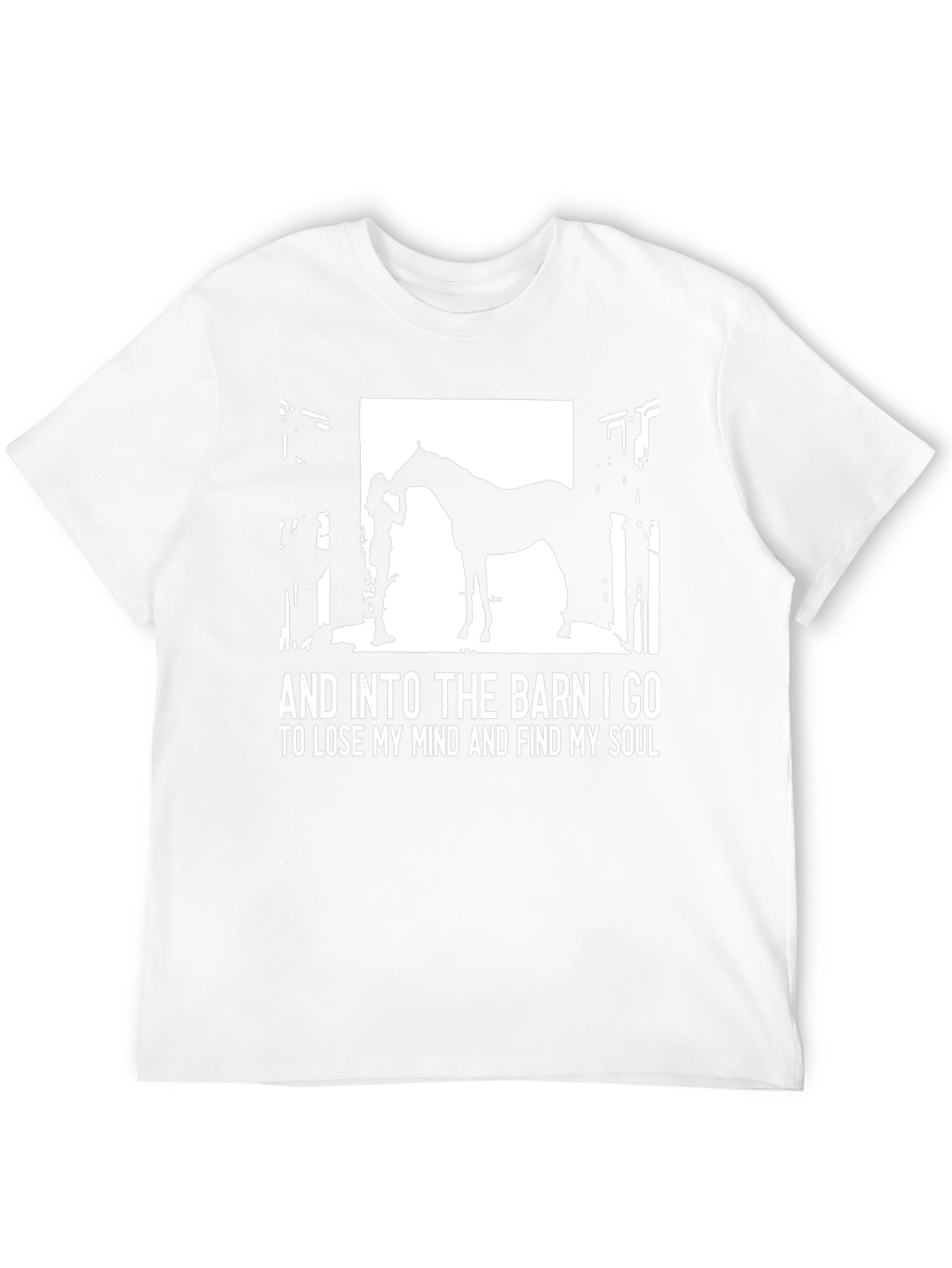 Barn Soul Graphic Tee - Horse Lovers Shirt