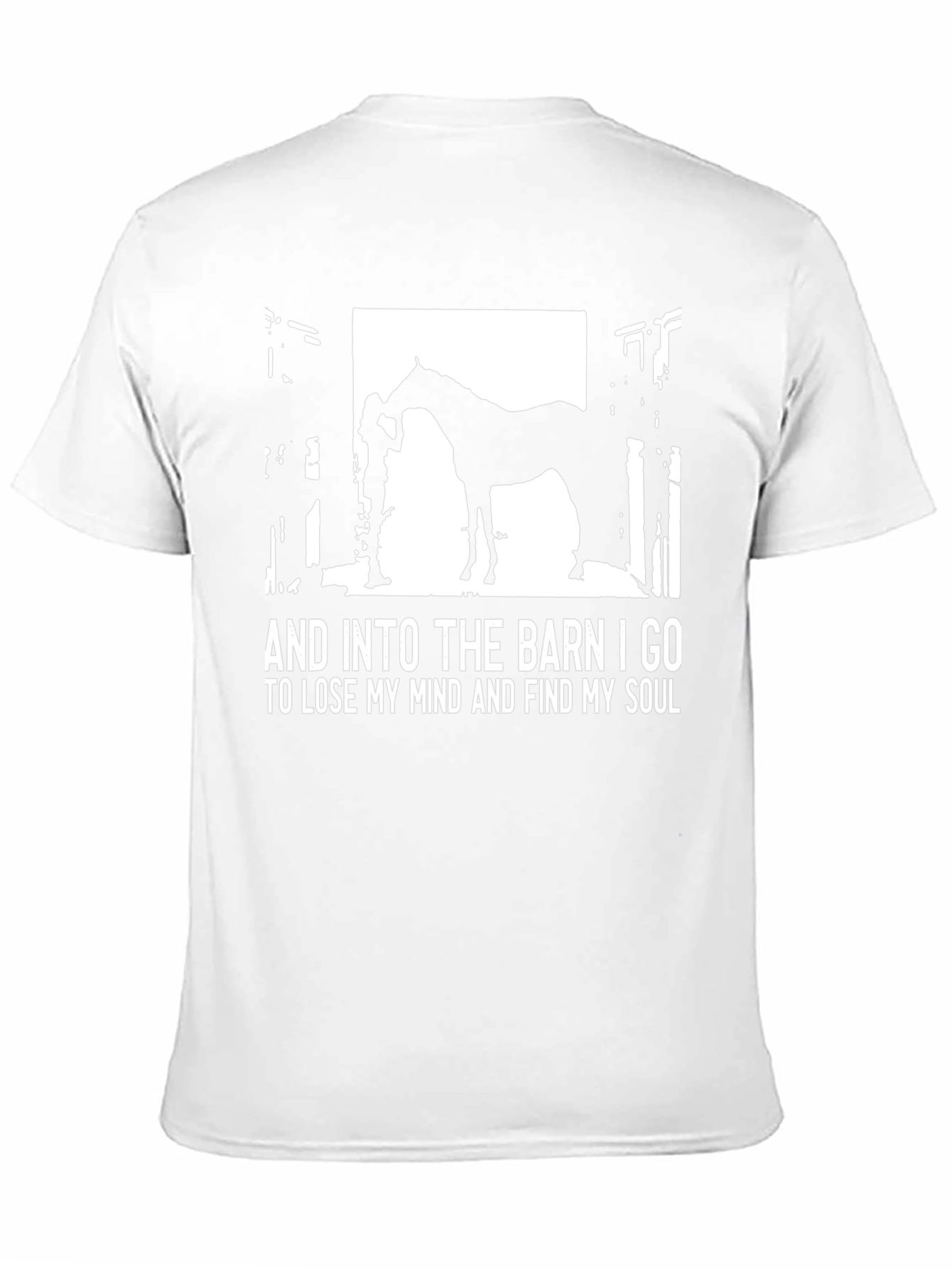 Barn Soul Graphic Tee - Horse Lovers Shirt