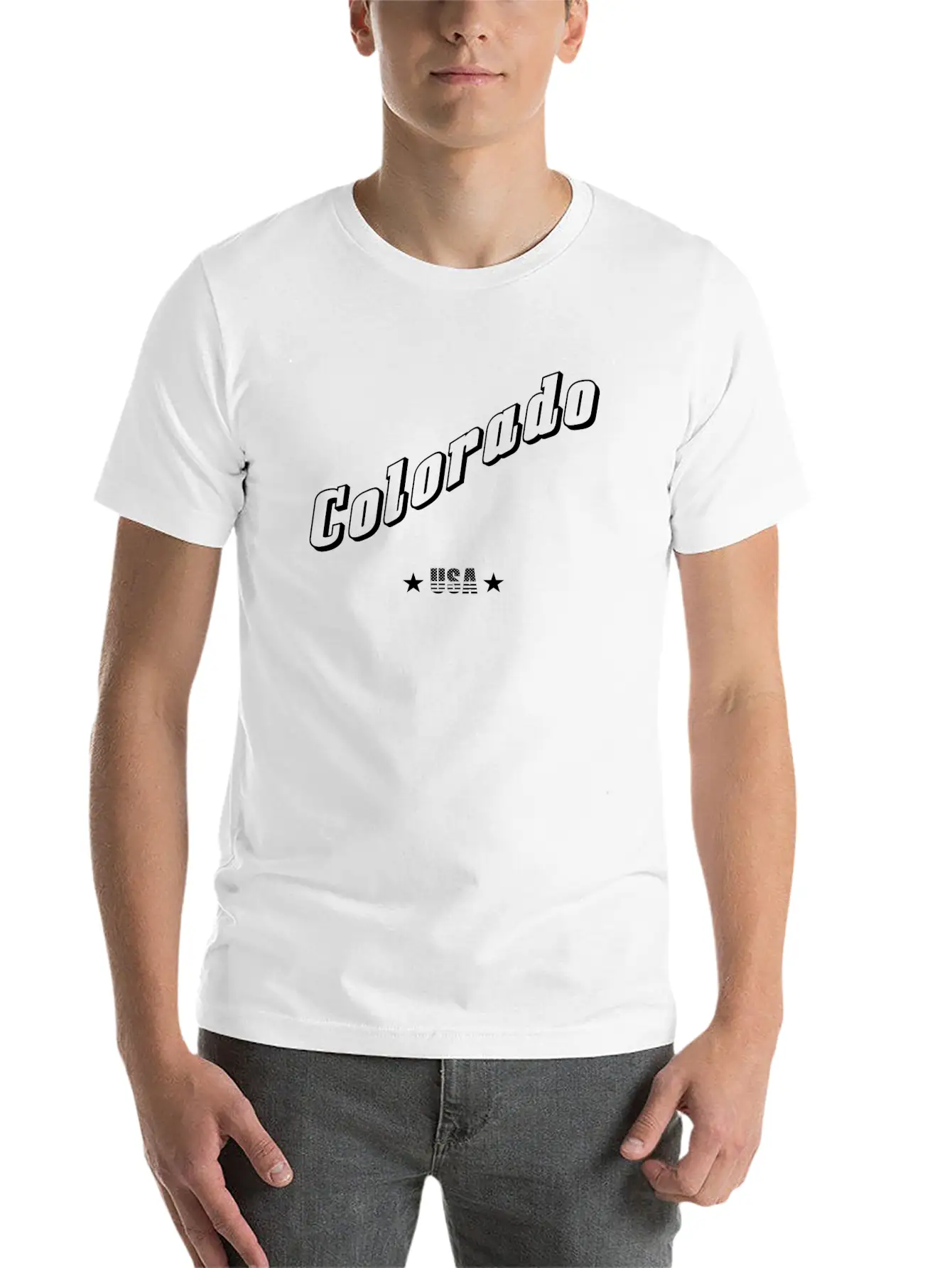 T-shirt Colorado - I Love Colorado Unisex Casual T-Shirt – Clean Design For Daily Comfort