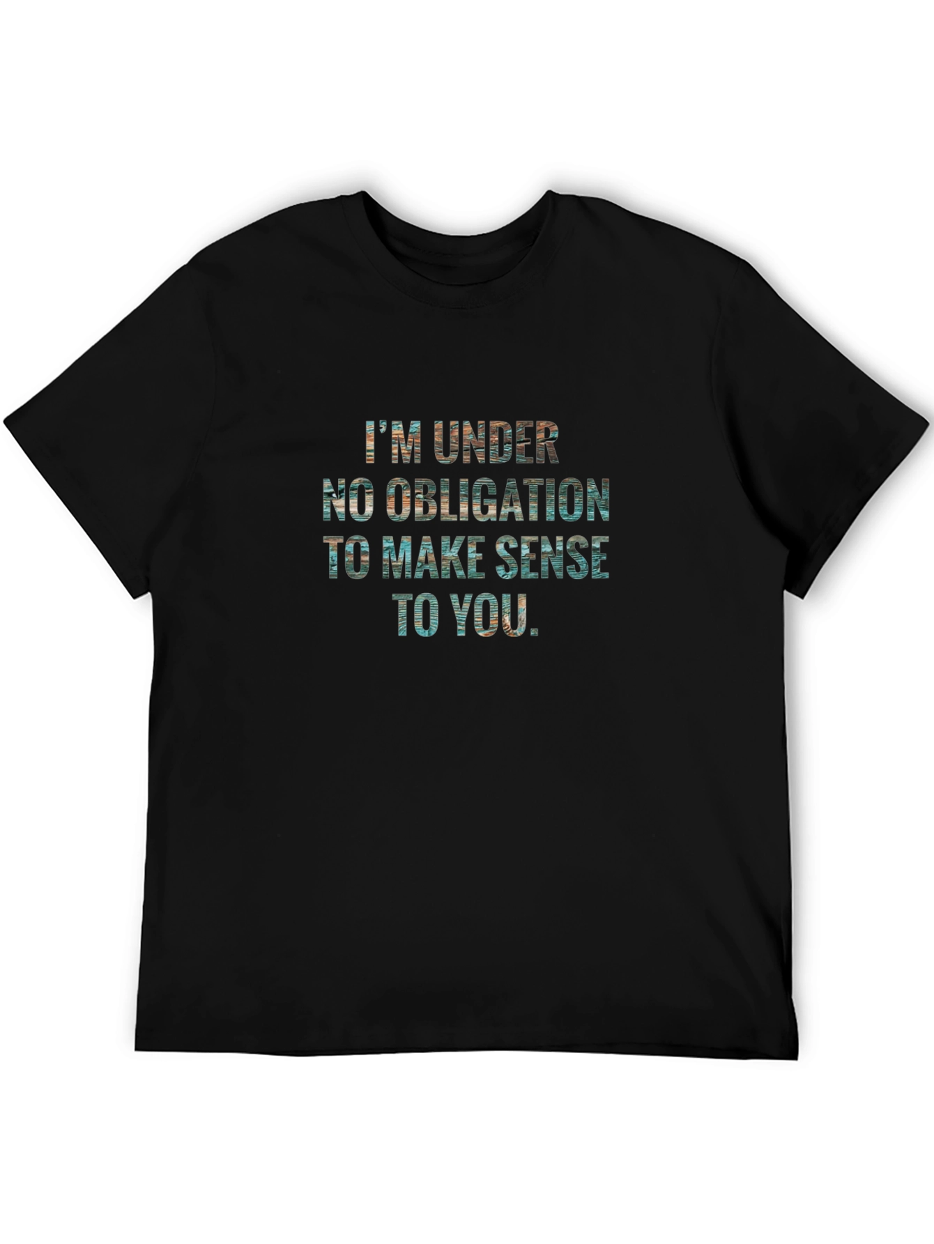 Funny Statement Graphic Tee - Make Sense