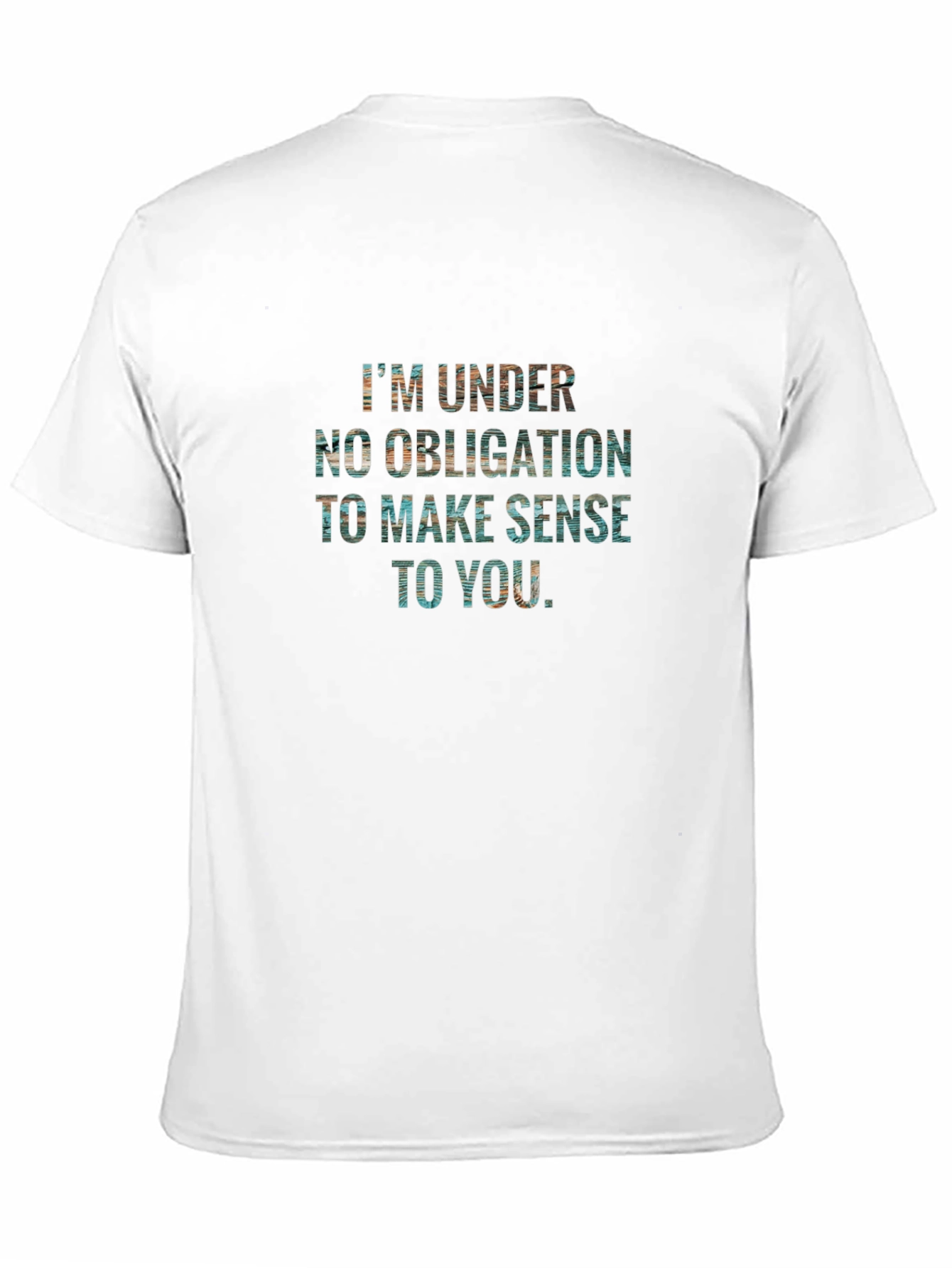 Funny Statement Graphic Tee - Make Sense