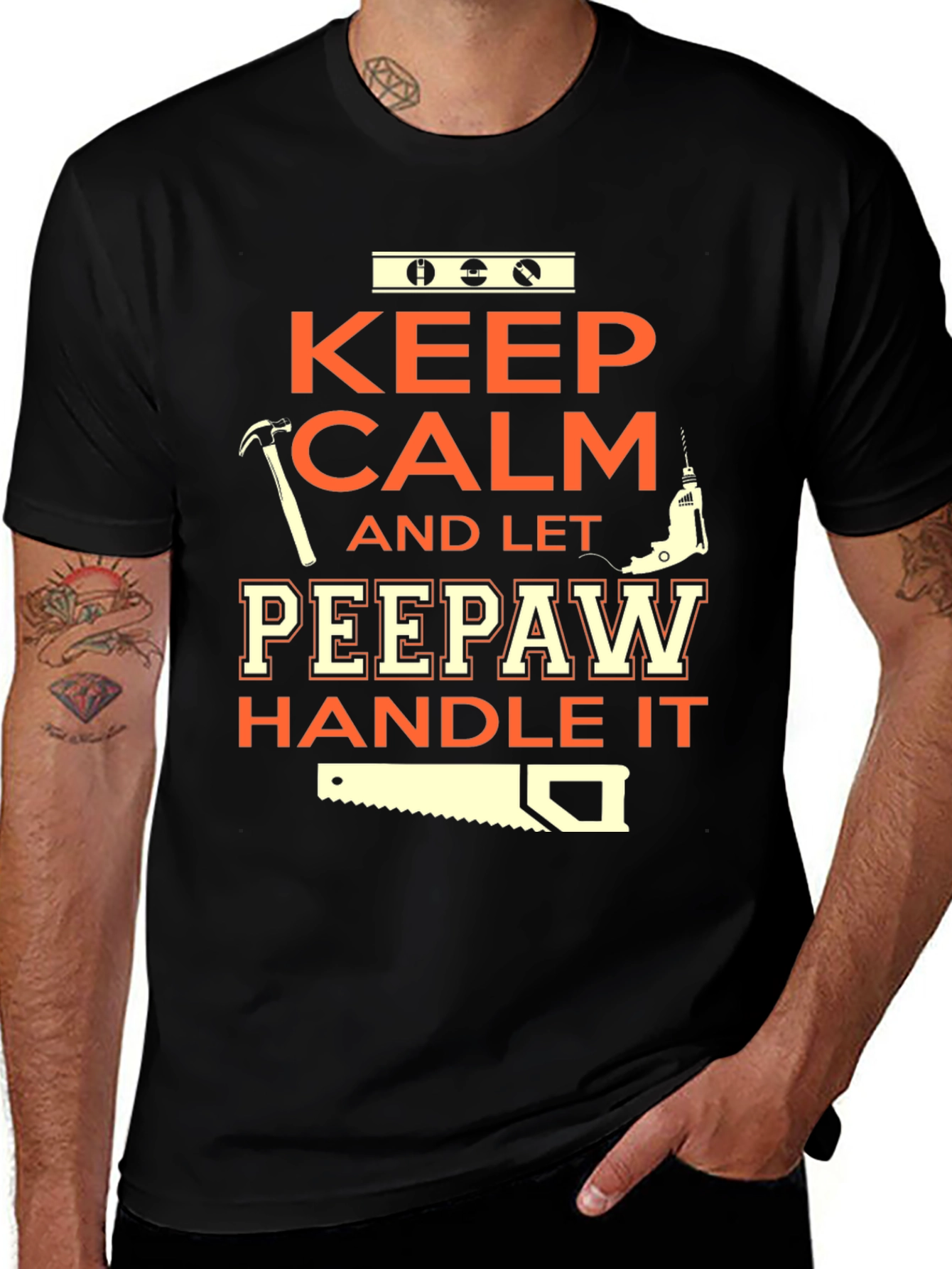 Keep Calm Peepaw Handle It T-Shirt