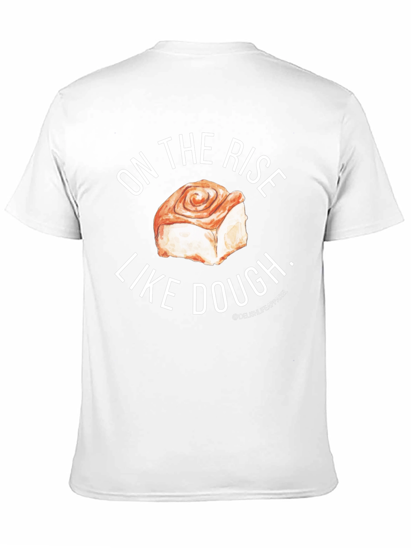 On The Rise Like Dough Black T-Shirt