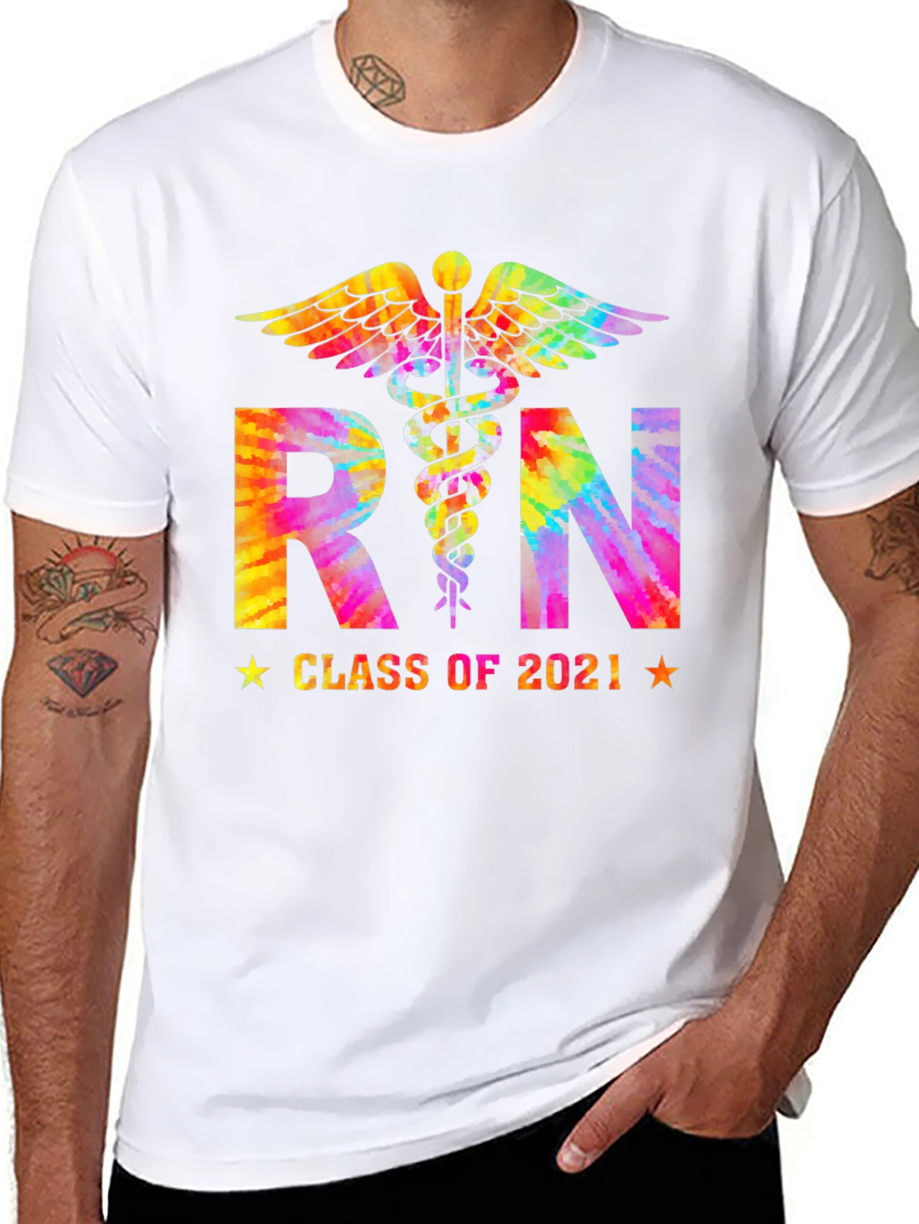 RN Class of 2021 Tie Dye T-Shirt