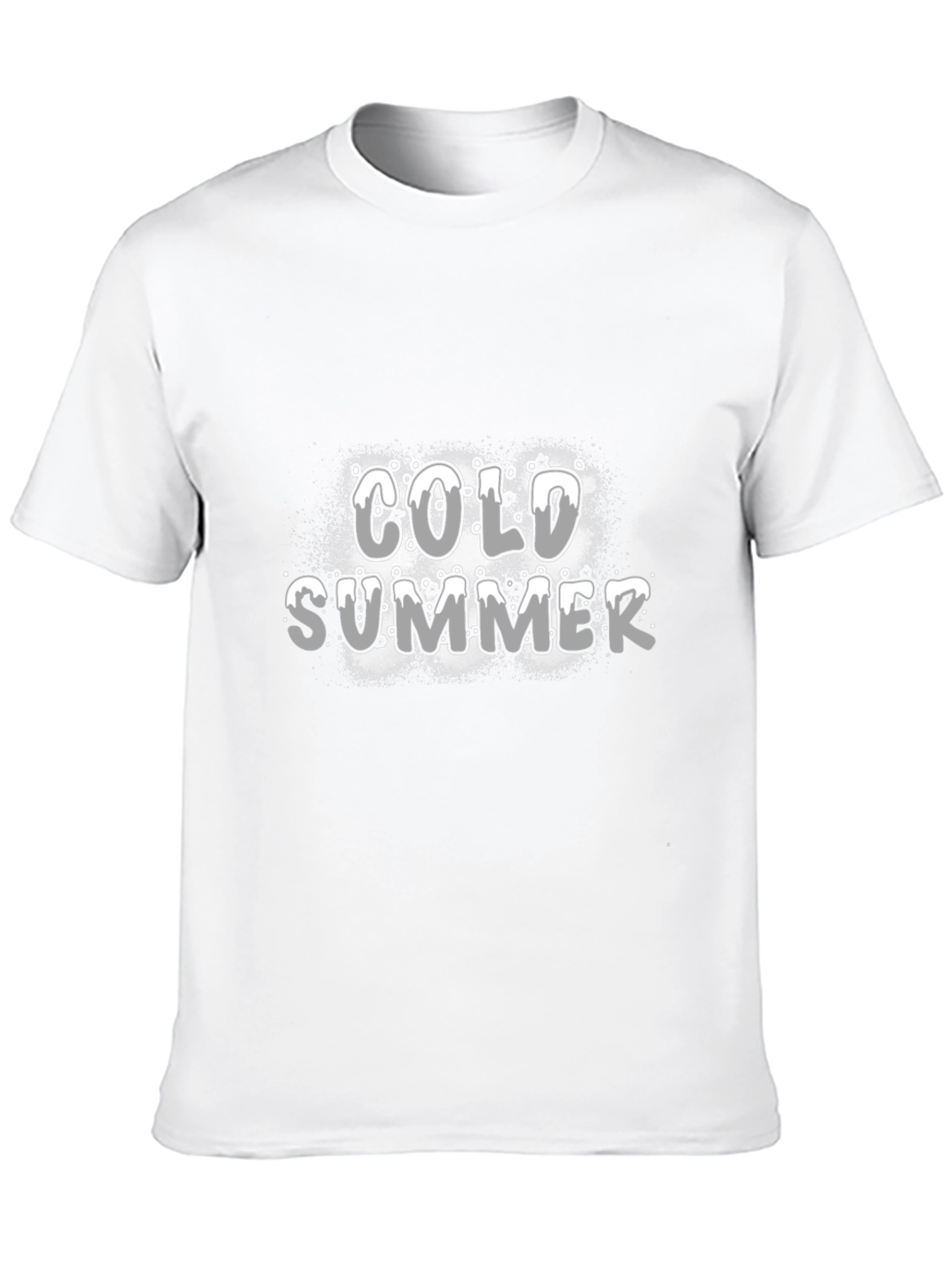 Cold Summer Graphic Tee - Black