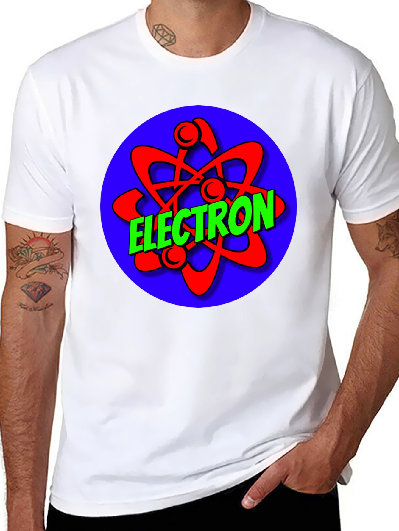 Electron Graphic T-Shirt - Science Geek Tee