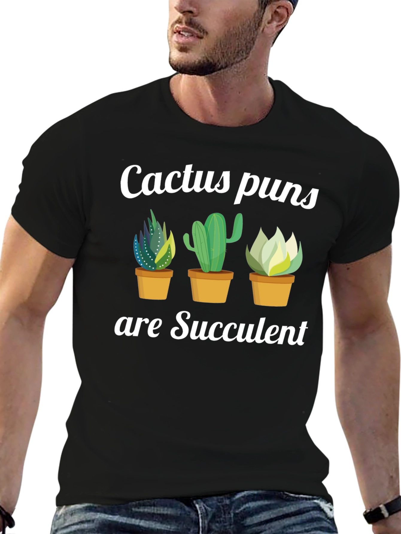 Cactus Puns are Succulent Graphic Tee