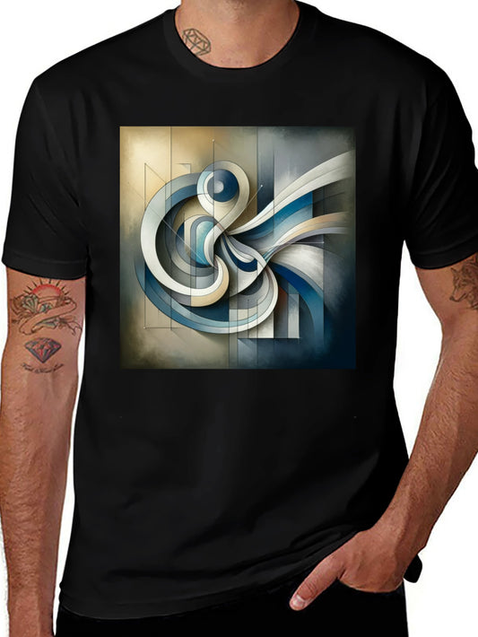 Abstract Art Graphic Tee - Modern Design