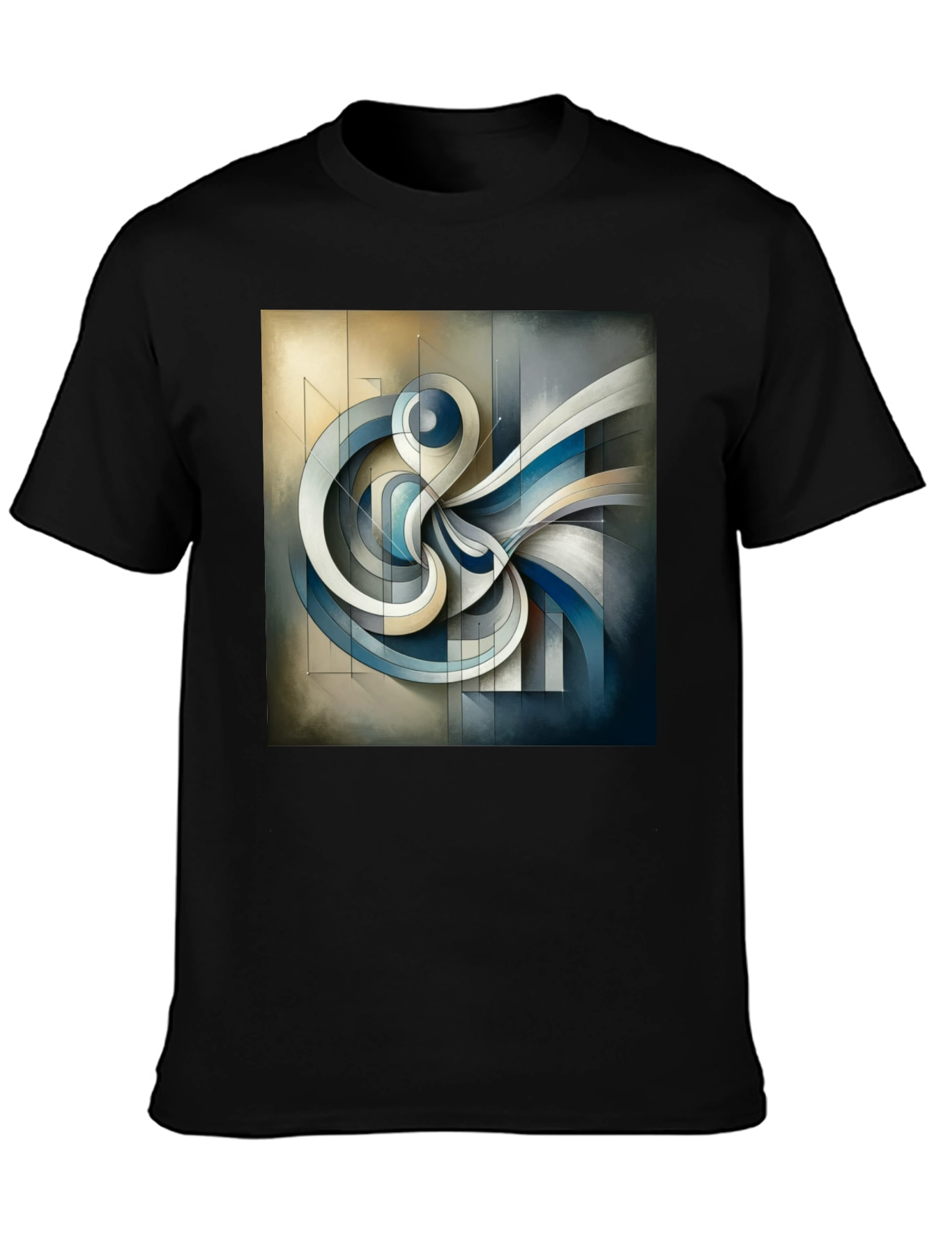 Abstract Art Graphic Tee - Modern Design