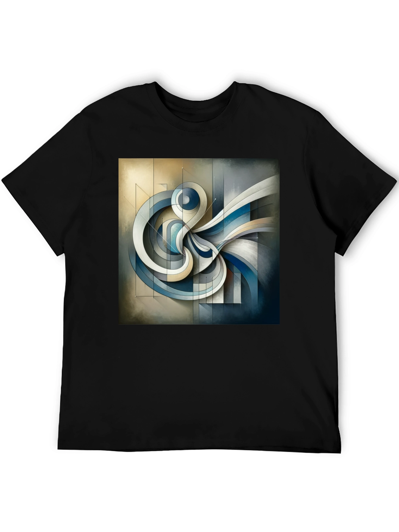 Abstract Art Graphic Tee - Modern Design