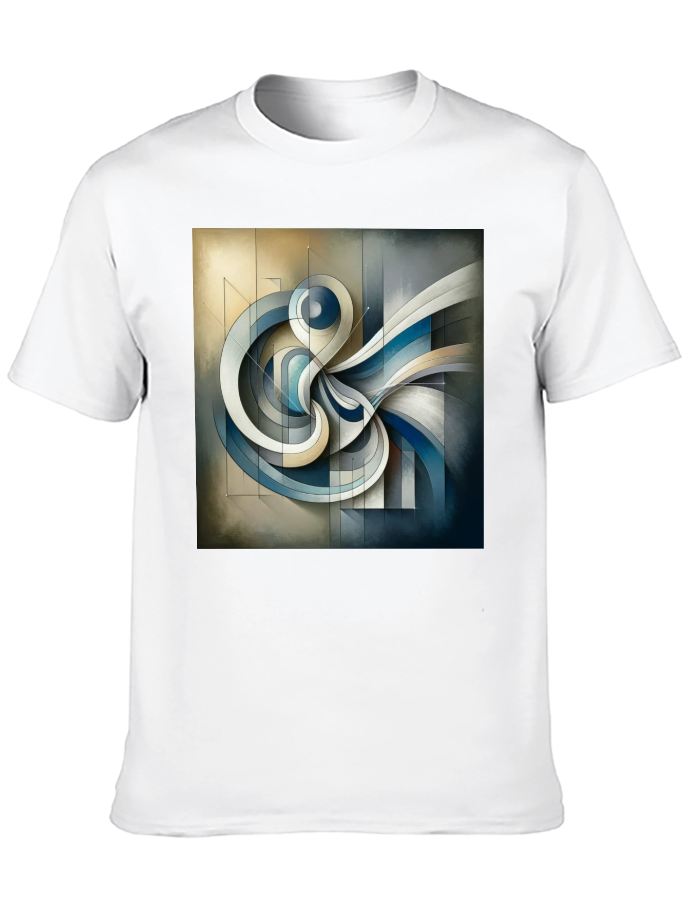 Abstract Art Graphic Tee - Modern Design