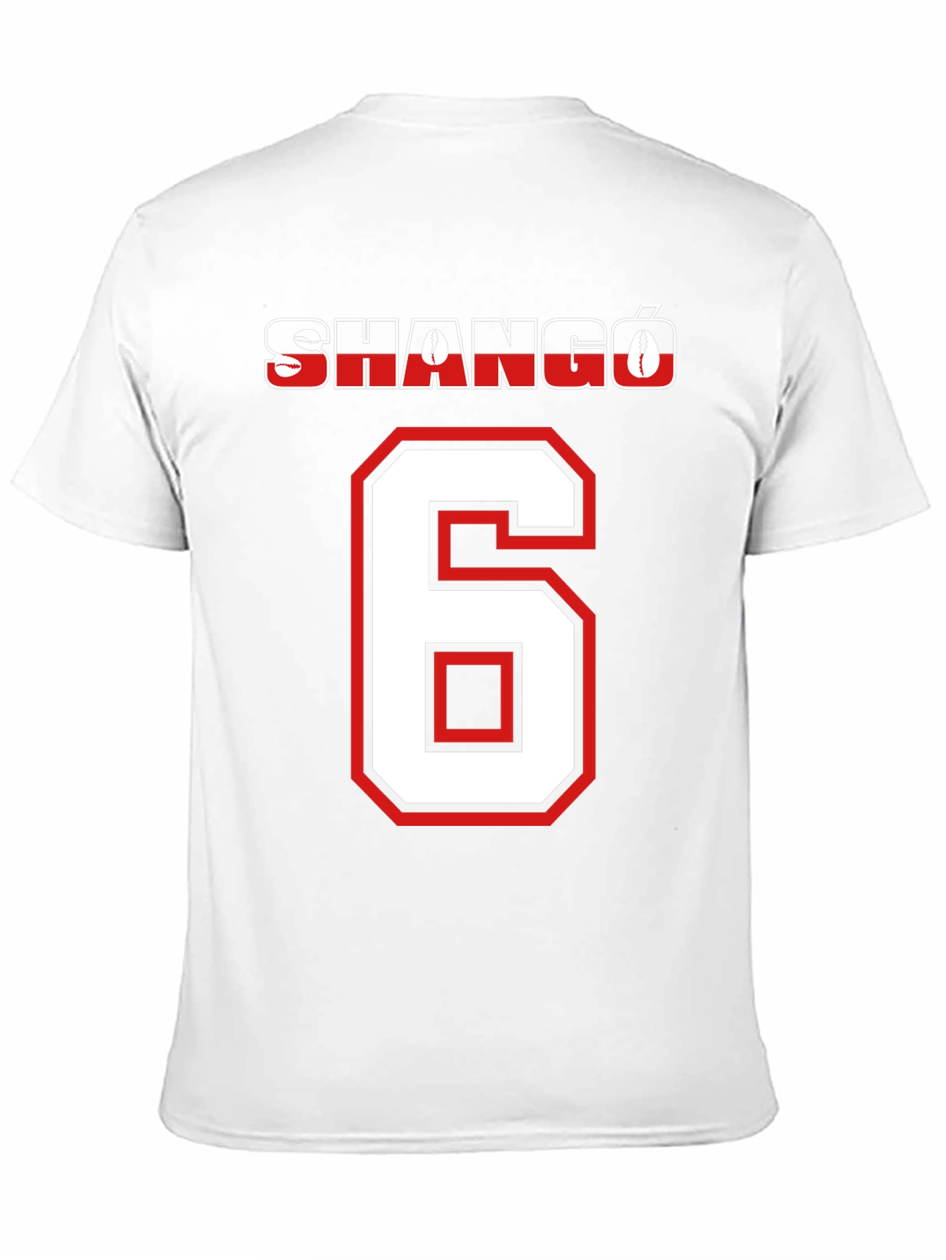 Shangó Number 6 Graphic T-Shirt - Black