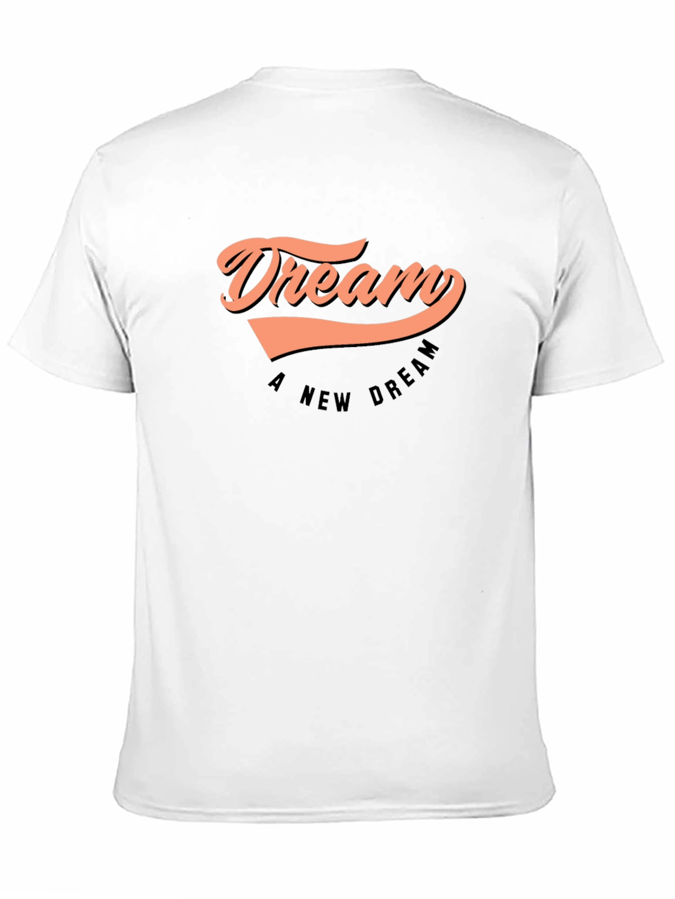 Dream a New Dream Black Graphic T-Shirt