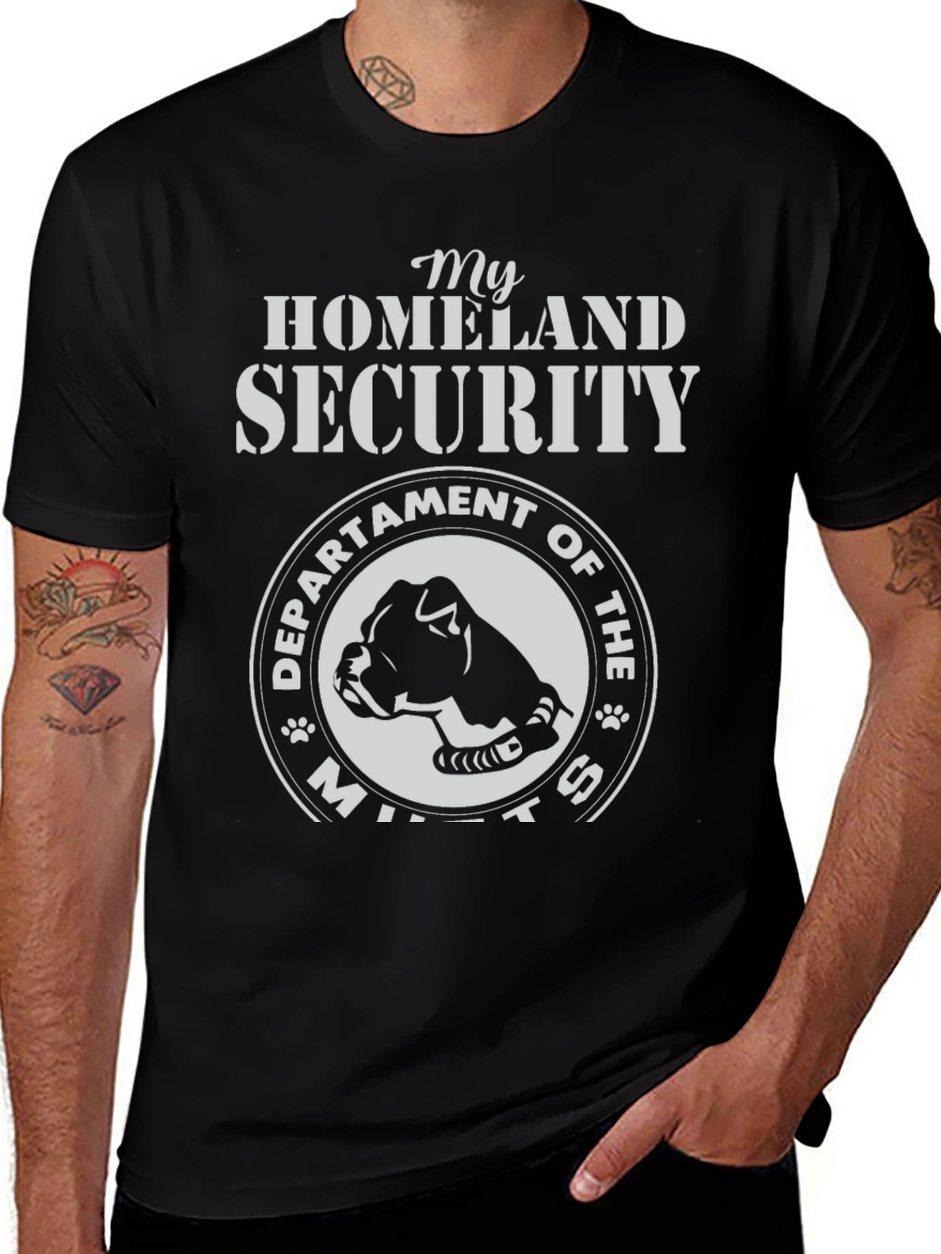 My Homeland Security T-Shirt - Dog Lover Tee