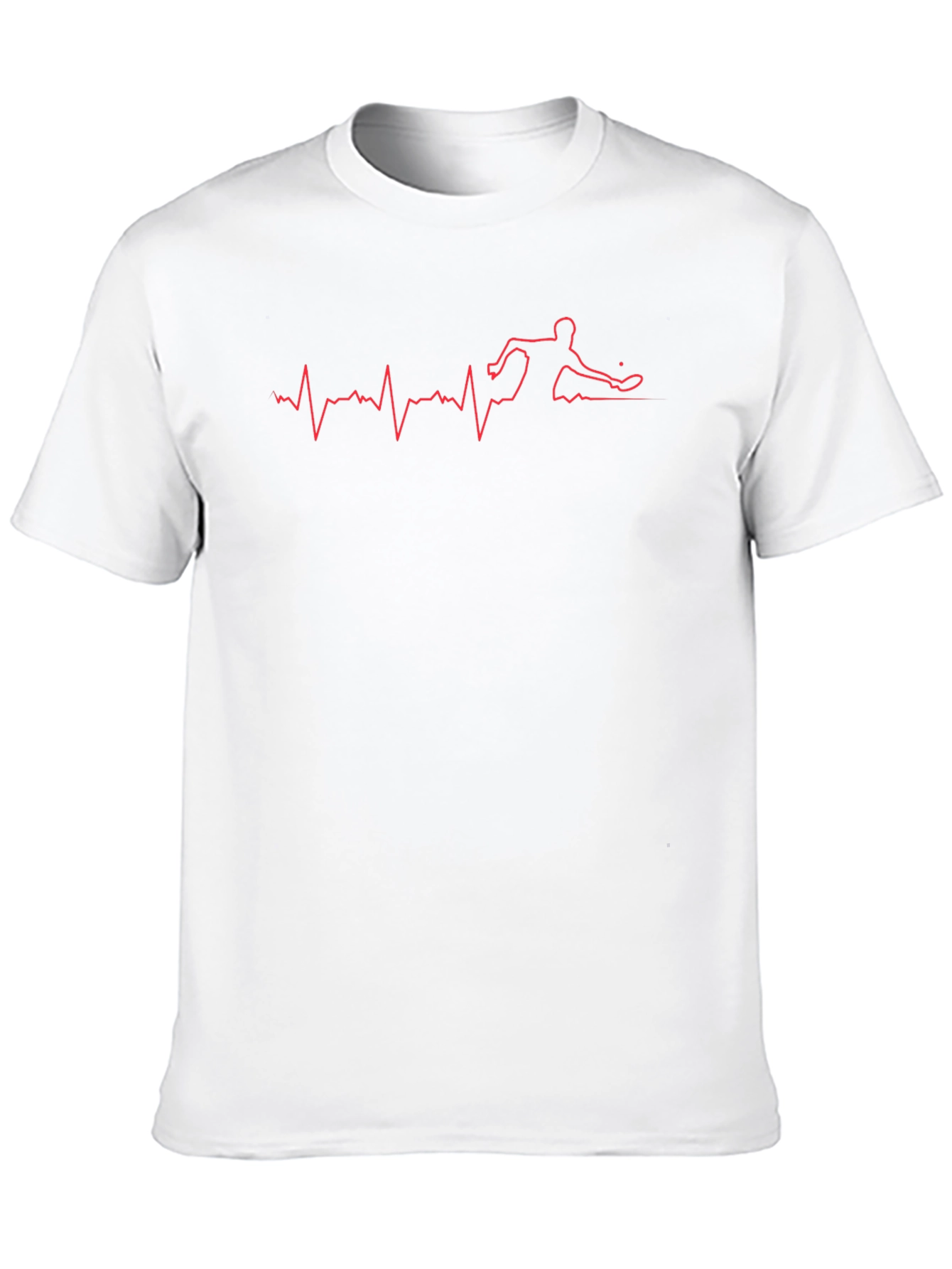 Table Tennis Heartbeat T-Shirt - Black