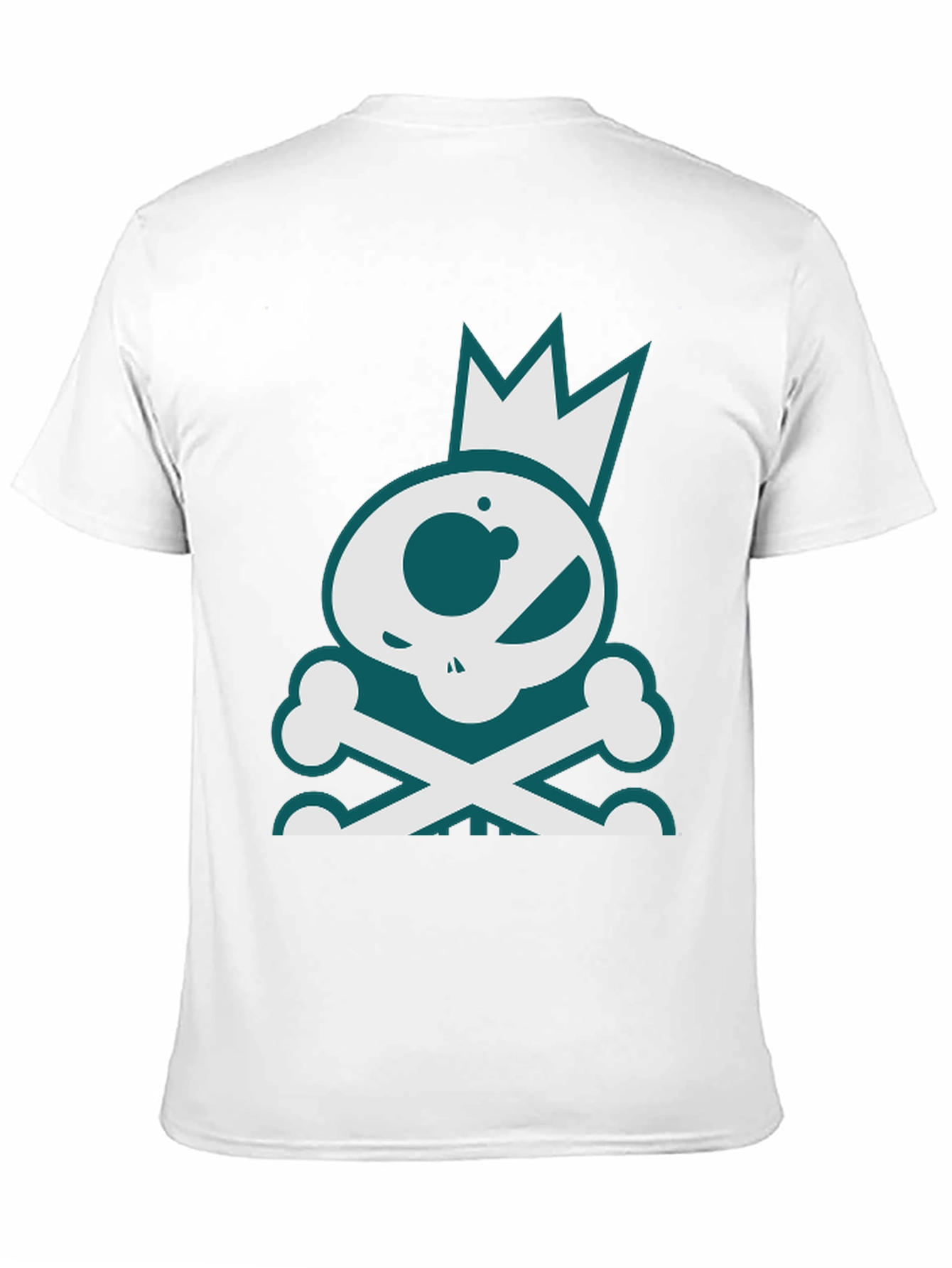 Skull King Graphic T-Shirt - Black Crew Neck Tee