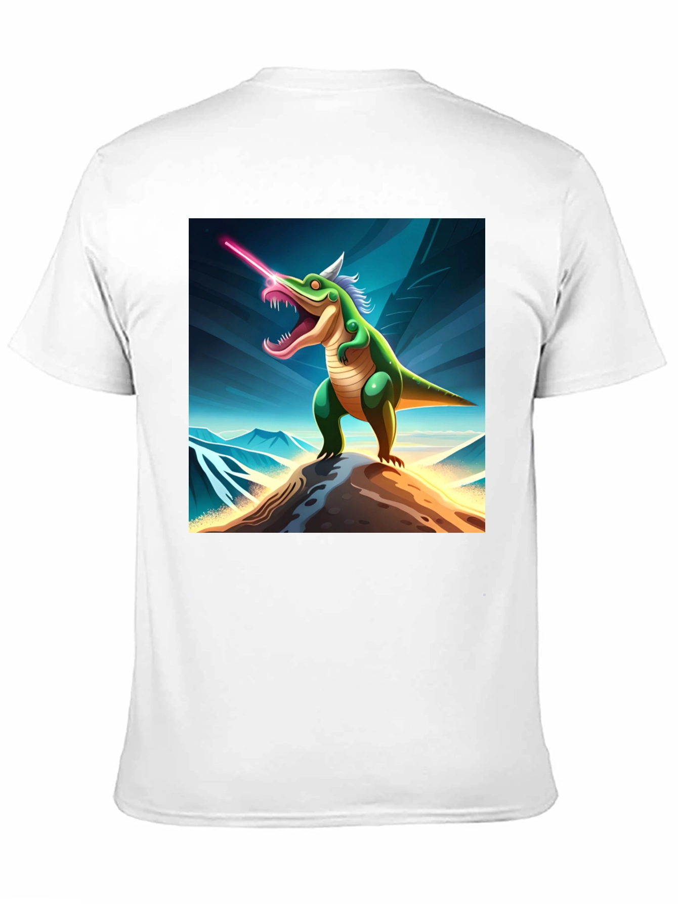Laser Dino T-Shirt - Unleash Your Inner Beast!