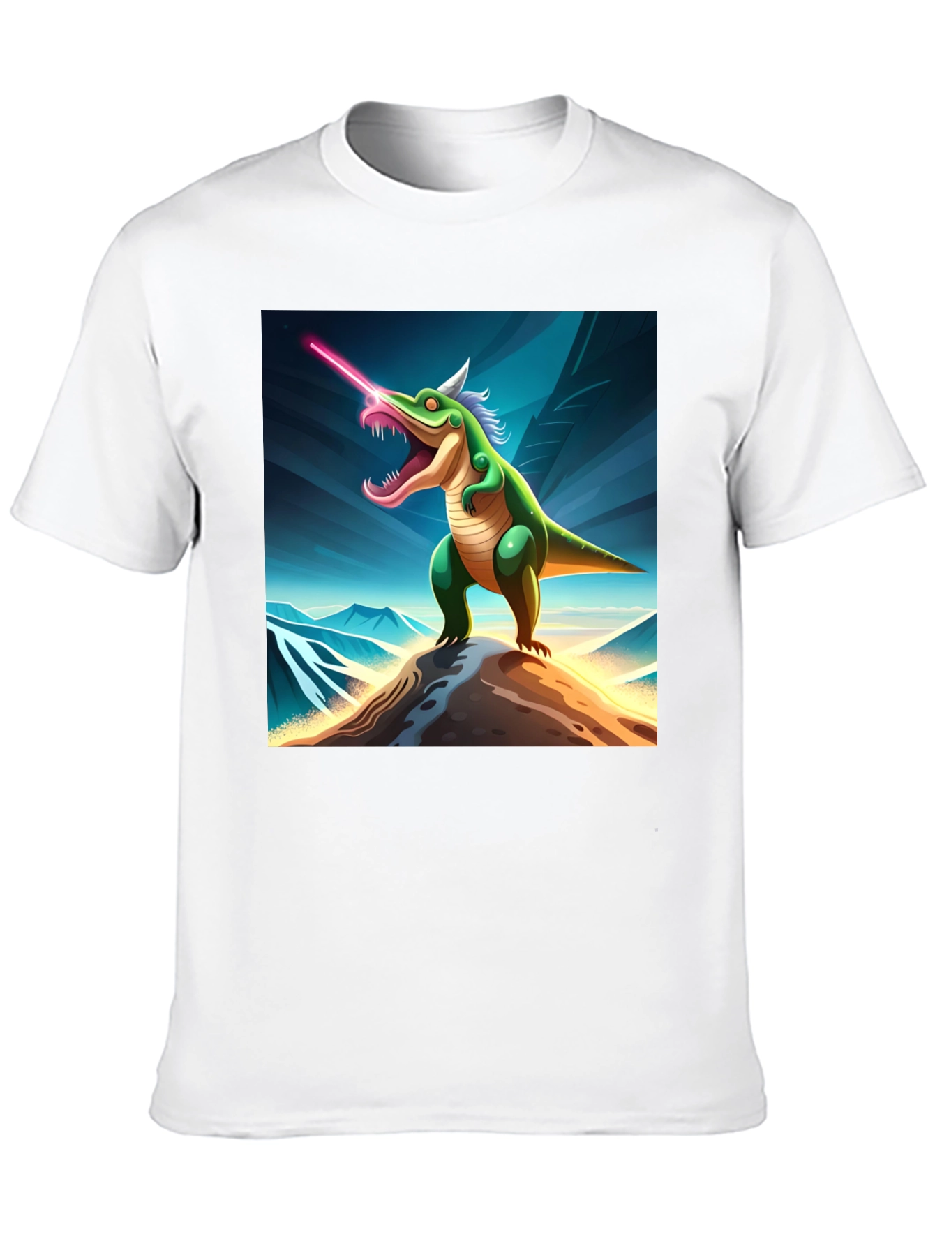 Laser Dino T-Shirt - Unleash Your Inner Beast!