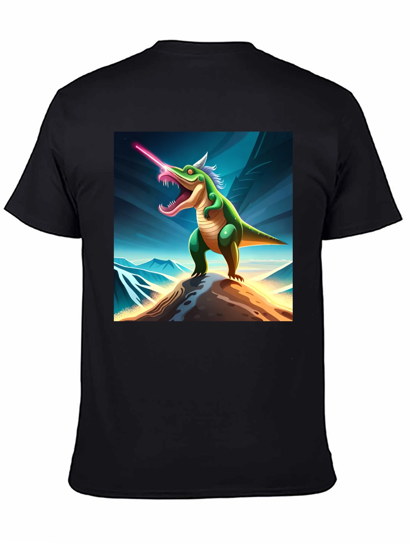 Laser Dino T-Shirt - Unleash Your Inner Beast!
