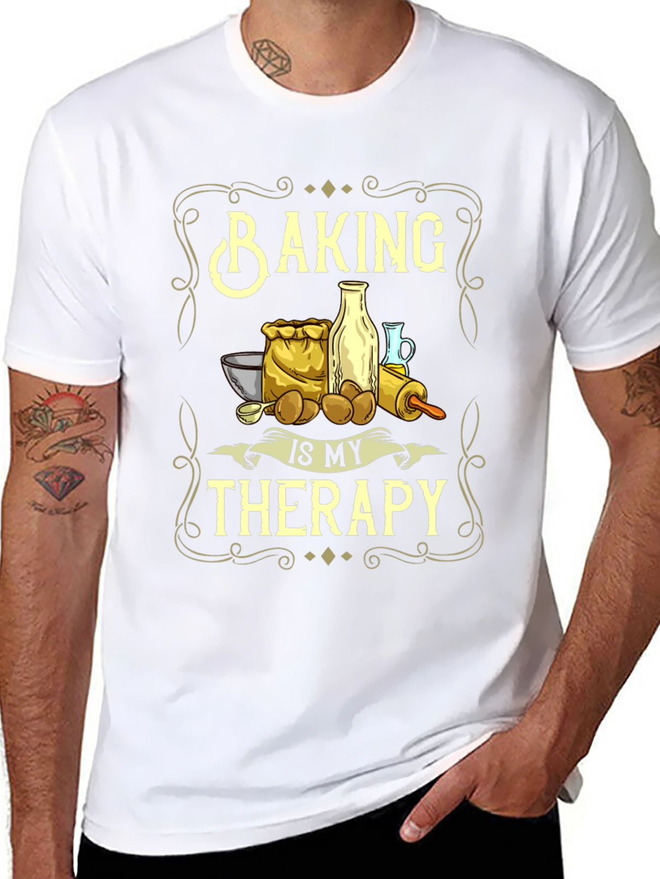 Baking Is My Therapy T-Shirt