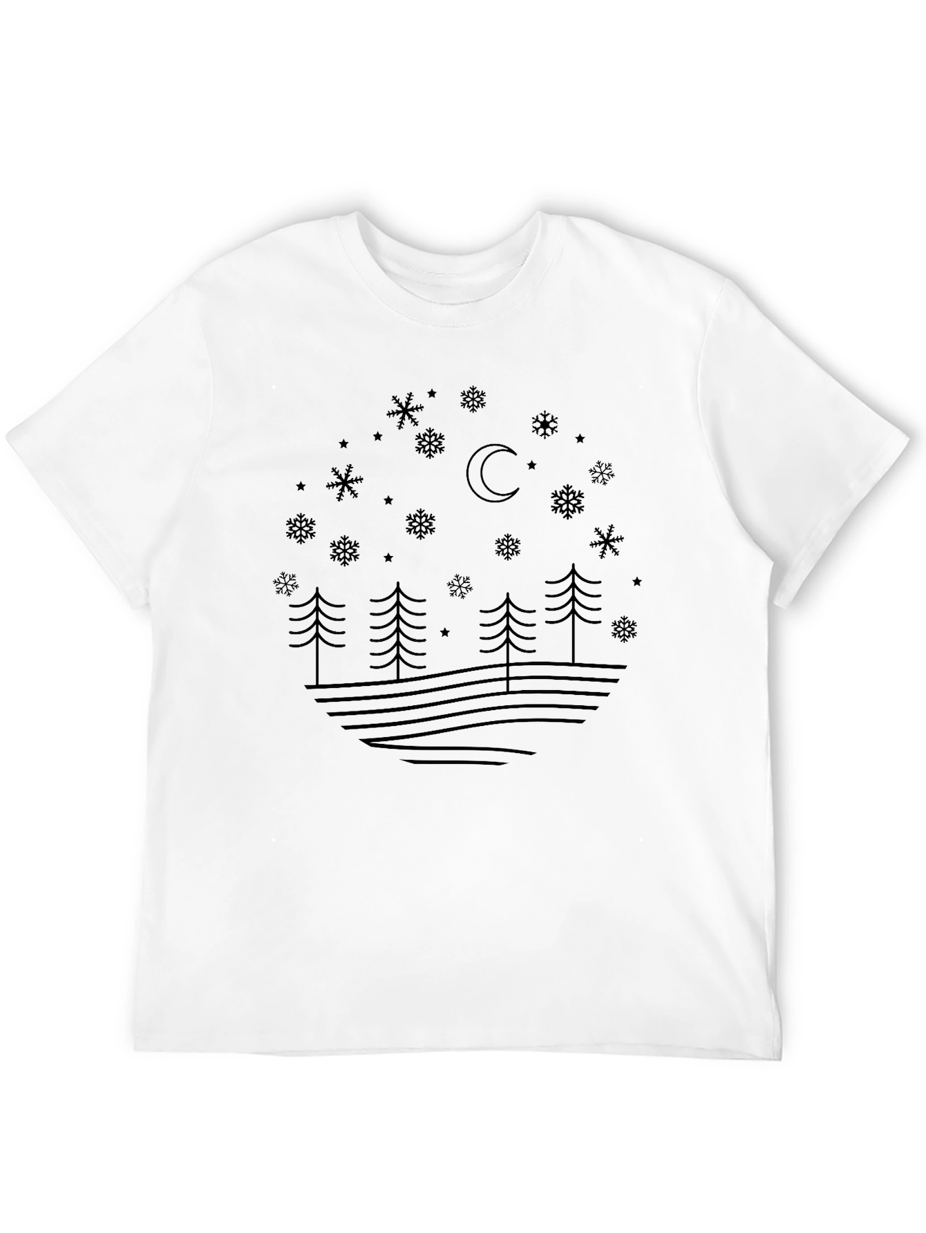 Winter Scene Graphic Tee