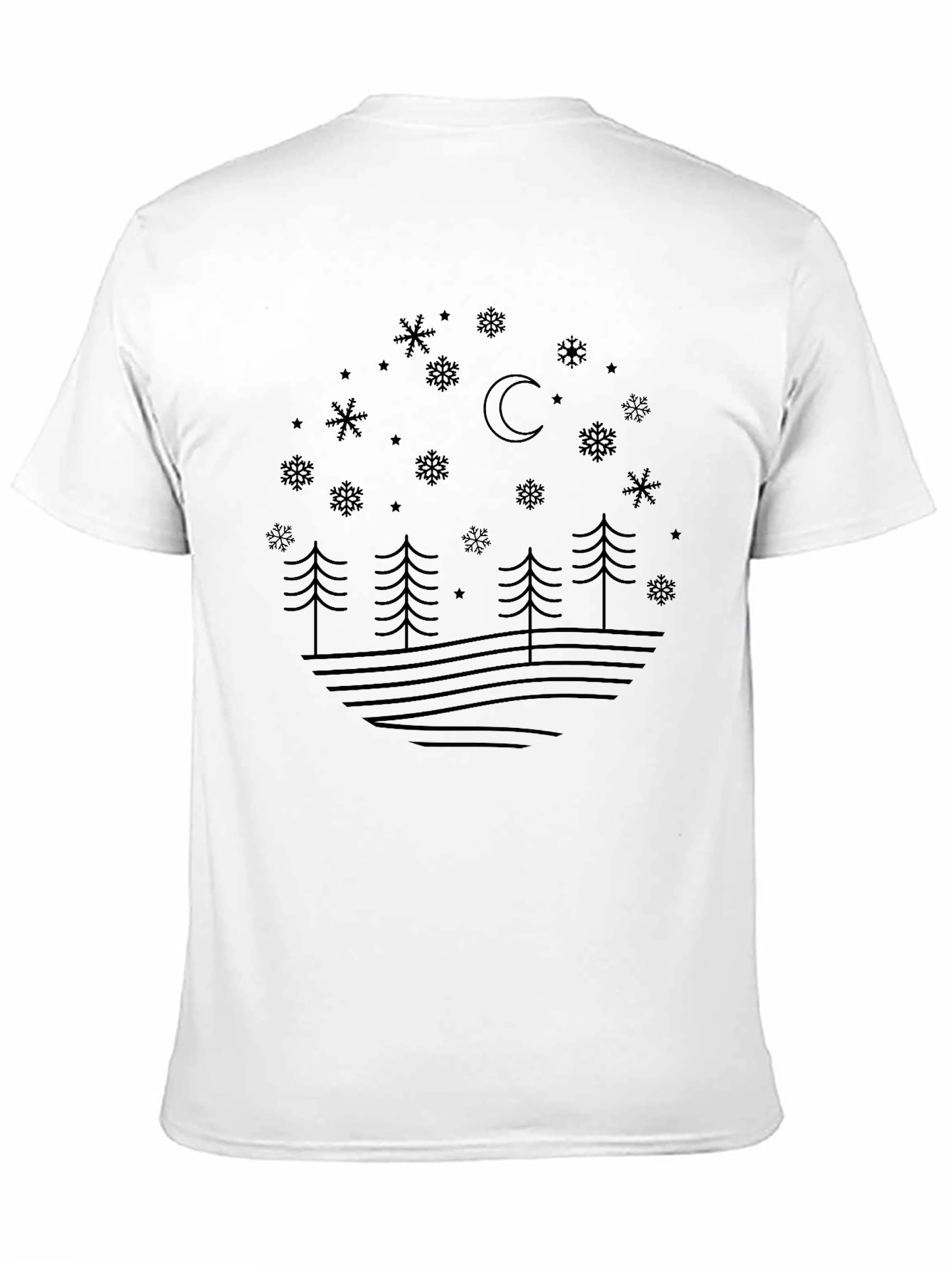 Winter Scene Graphic Tee