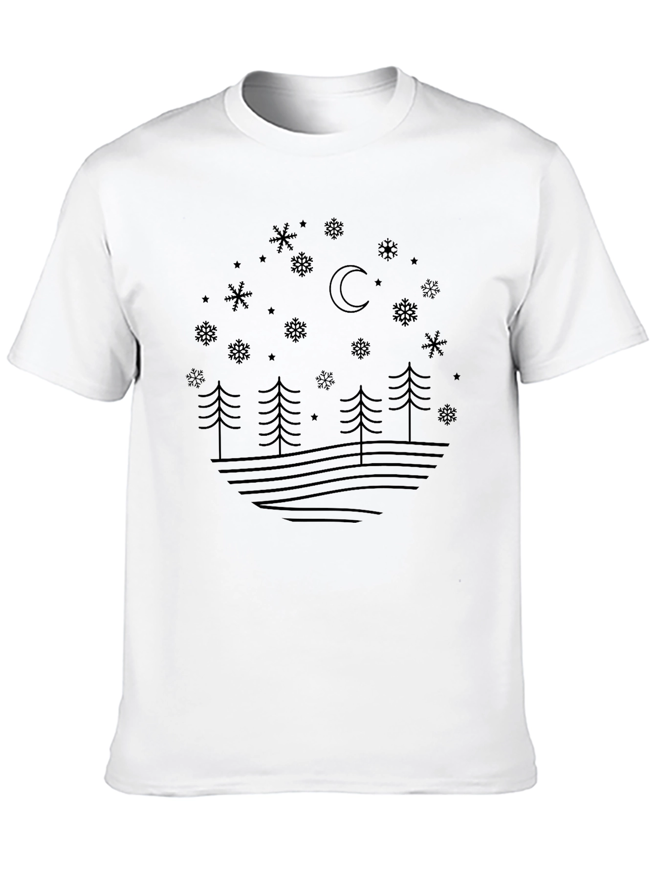 Winter Scene Graphic Tee