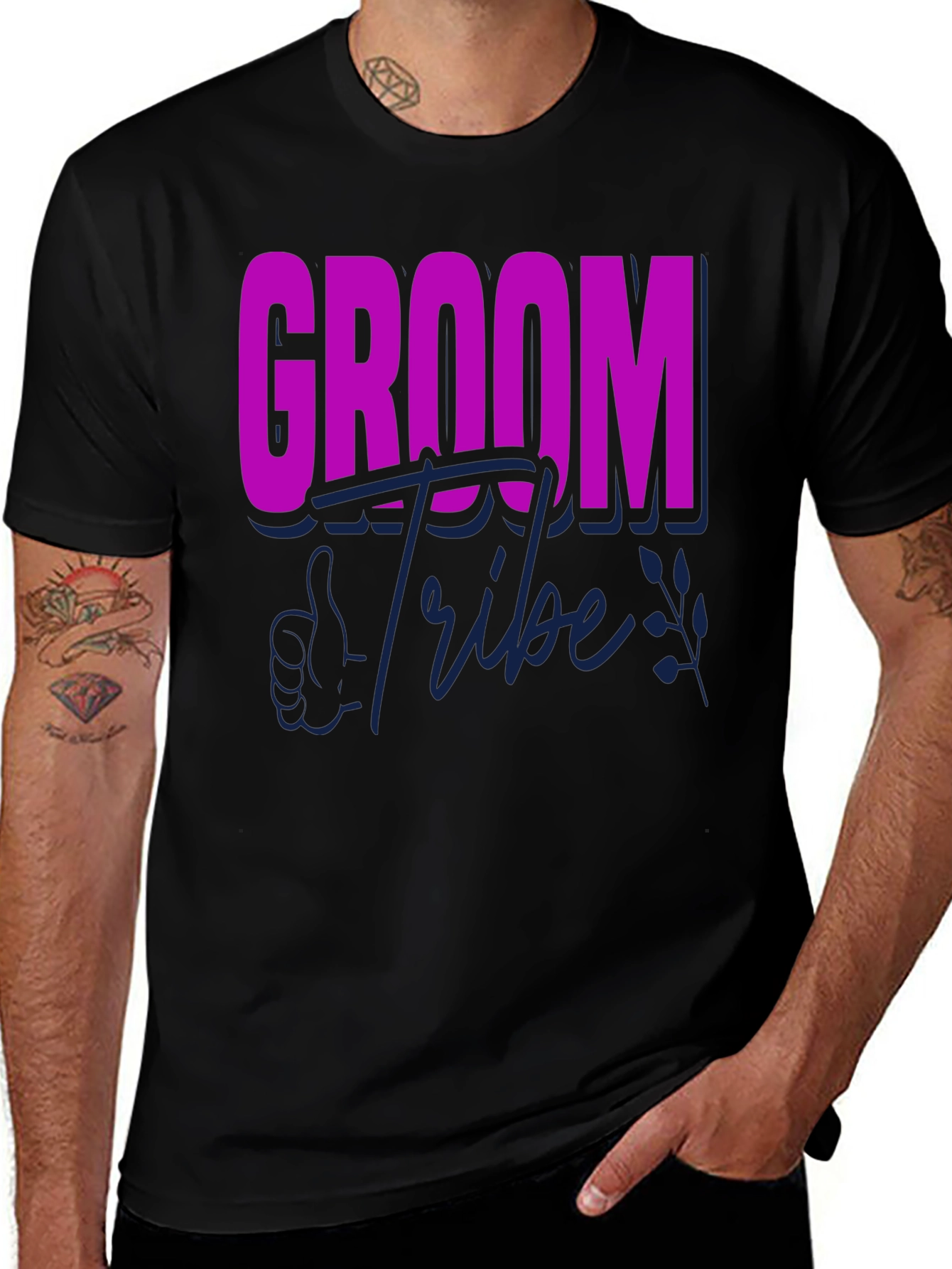 Groom Tribe T-Shirt - Celebrate with Style