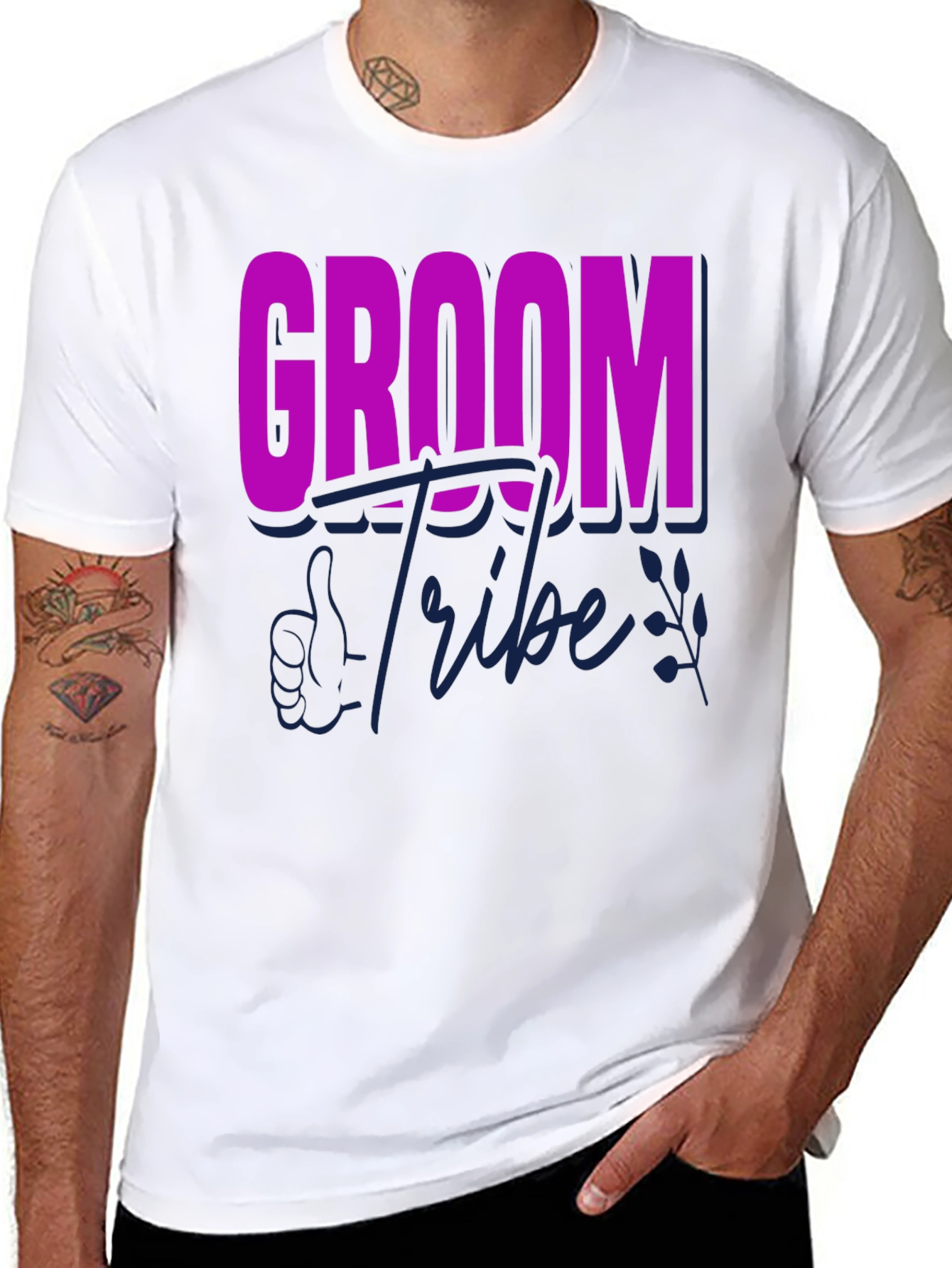 Groom Tribe T-Shirt - Celebrate with Style