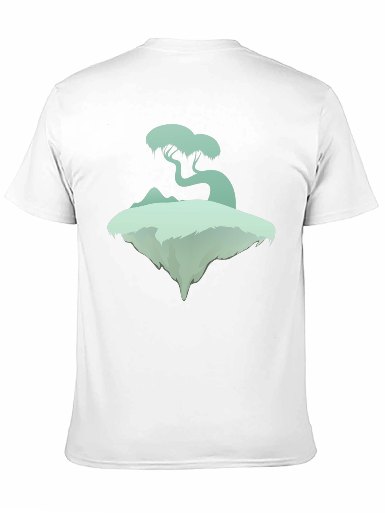Floating Island Tee - Unique Graphic T-Shirt
