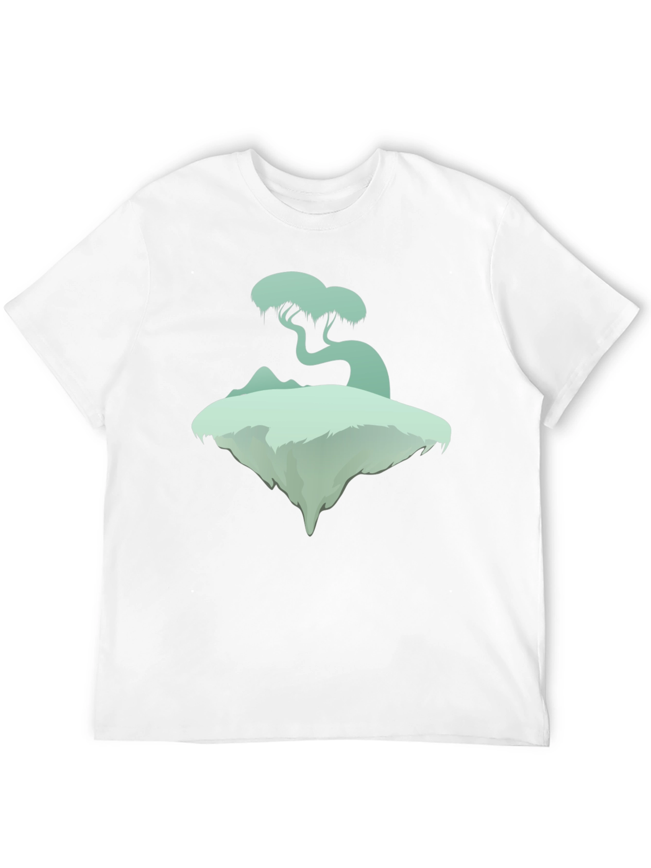 Floating Island Tee - Unique Graphic T-Shirt