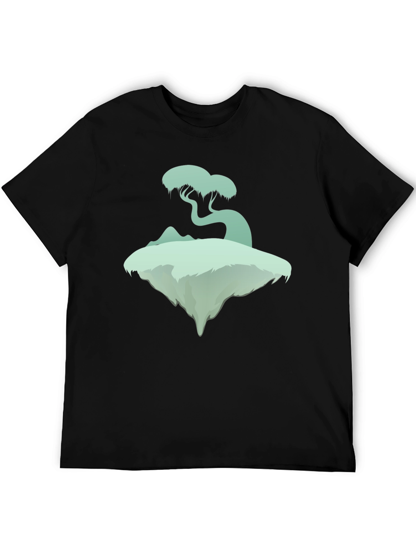 Floating Island Tee - Unique Graphic T-Shirt