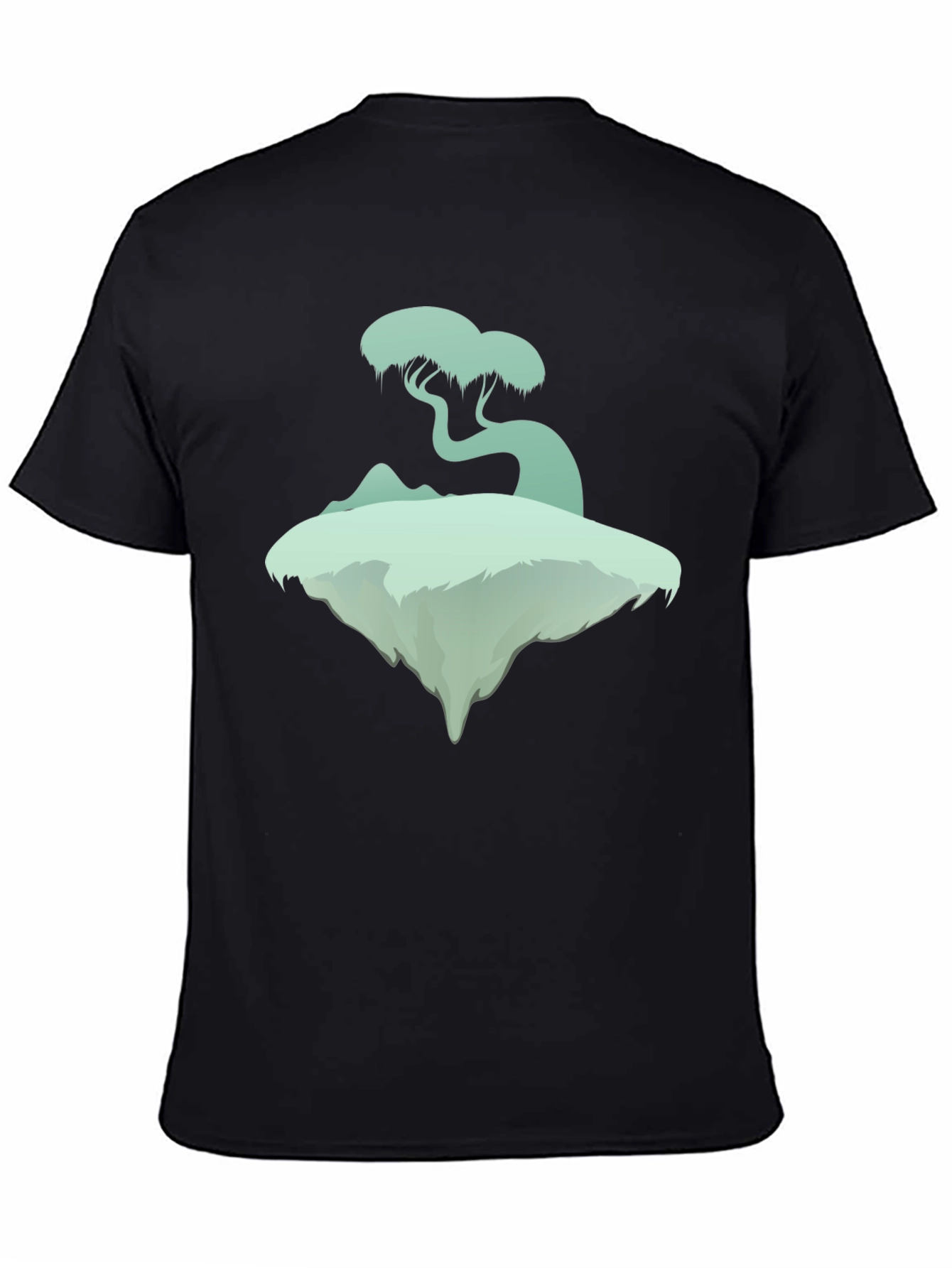 Floating Island Tee - Unique Graphic T-Shirt