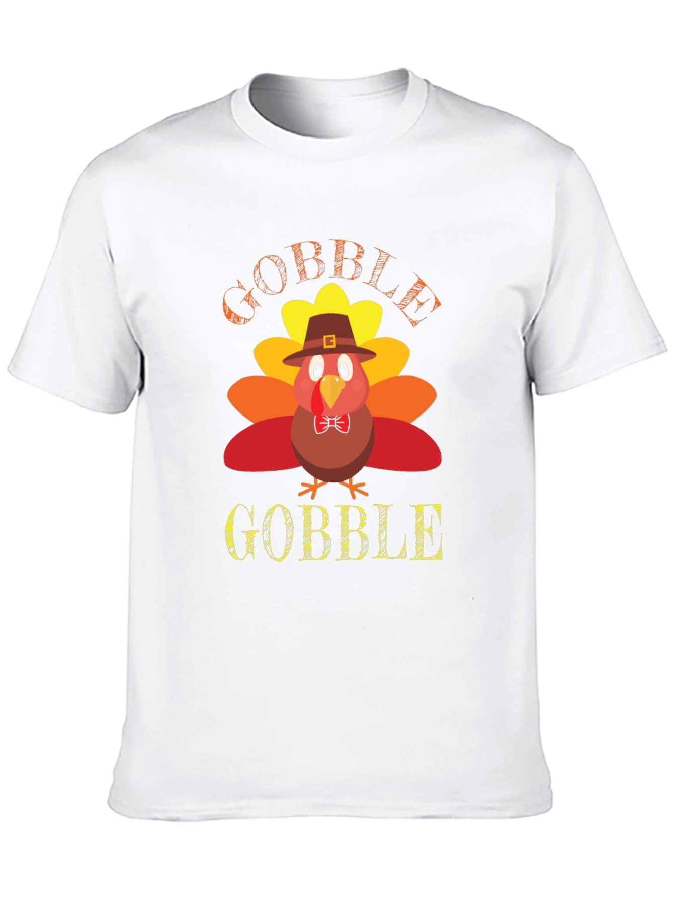 Gobble Thanksgiving Turkey T-Shirt