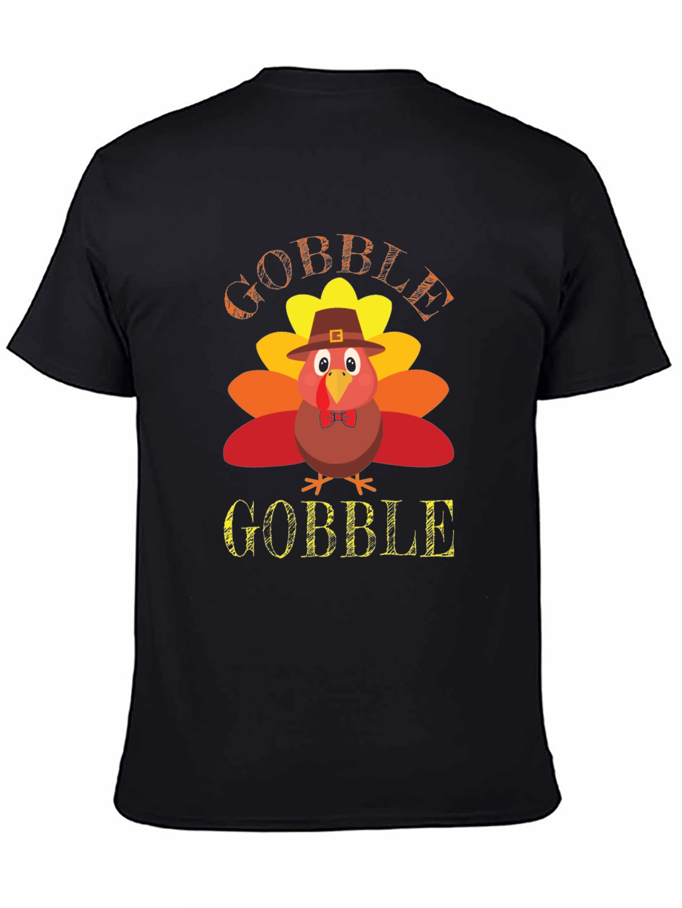 Gobble Thanksgiving Turkey T-Shirt
