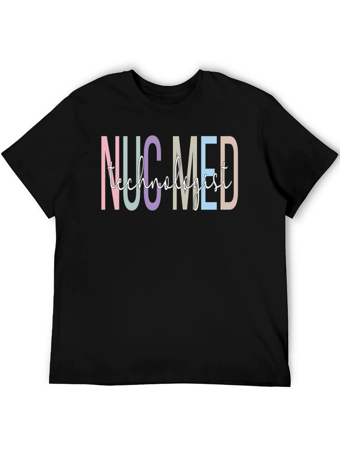 Nuc Med Technologist Black T-Shirt