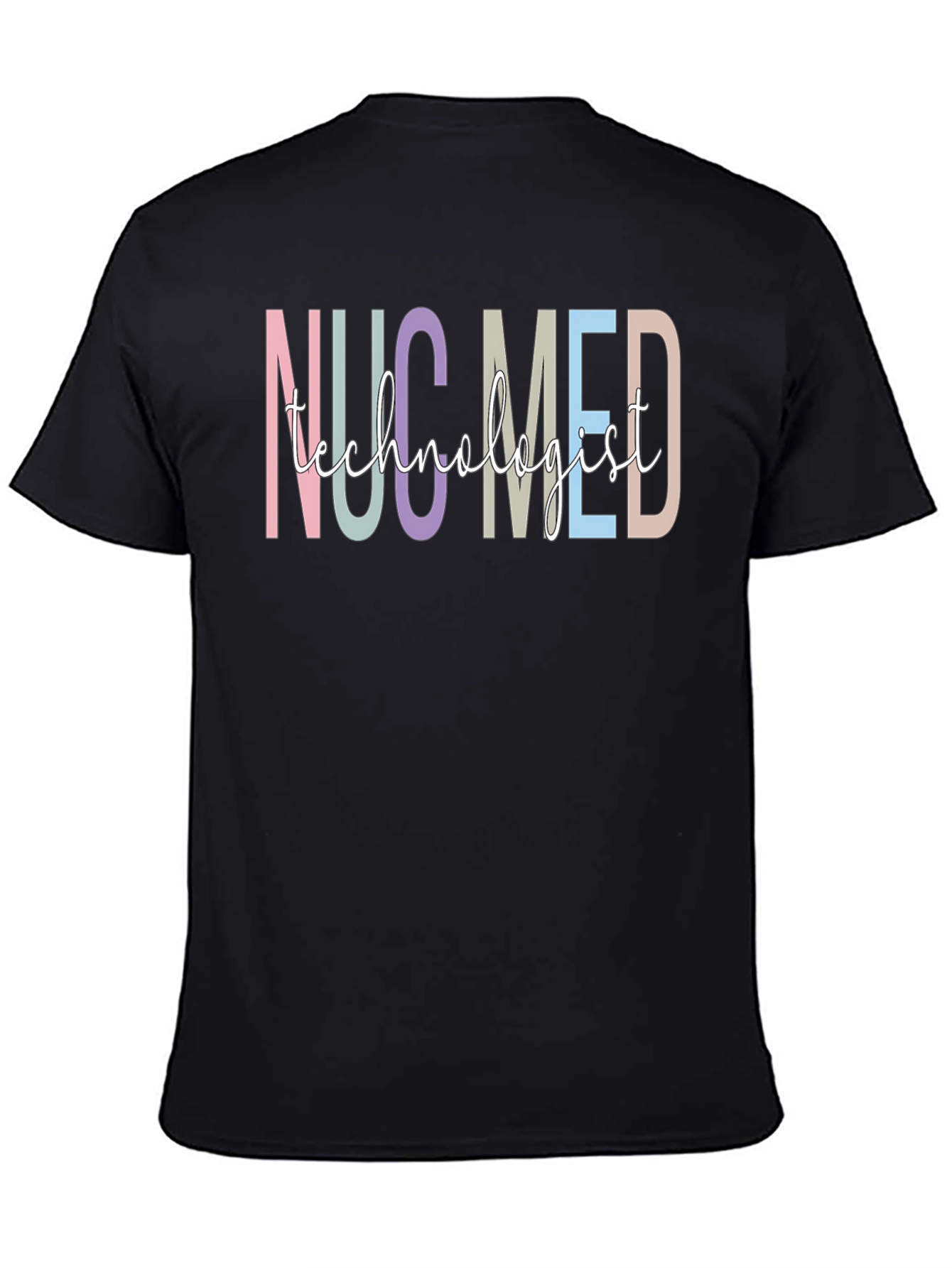 Nuc Med Technologist Black T-Shirt