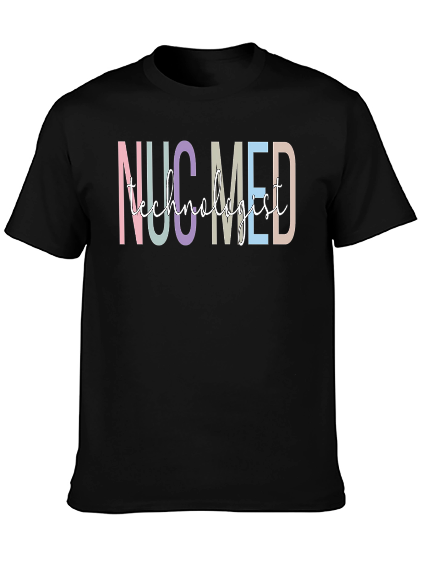 Nuc Med Technologist Black T-Shirt