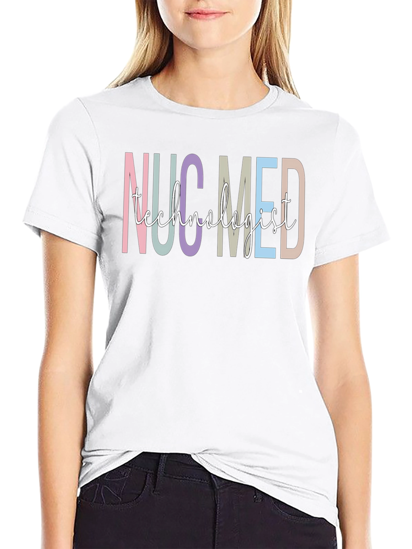 Nuc Med Technologist Black T-Shirt