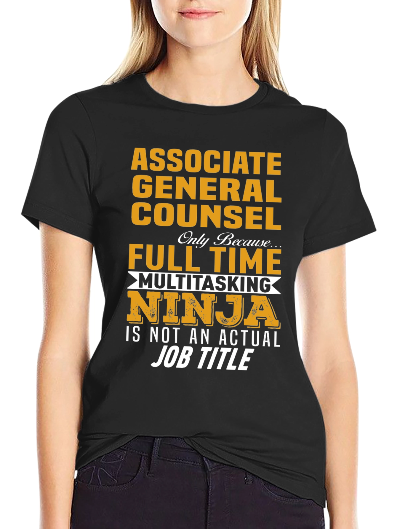Associate General Counsel Multitasking Ninja T-Shirt