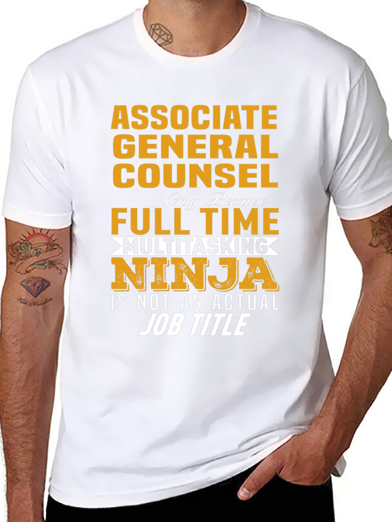 Associate General Counsel Multitasking Ninja T-Shirt