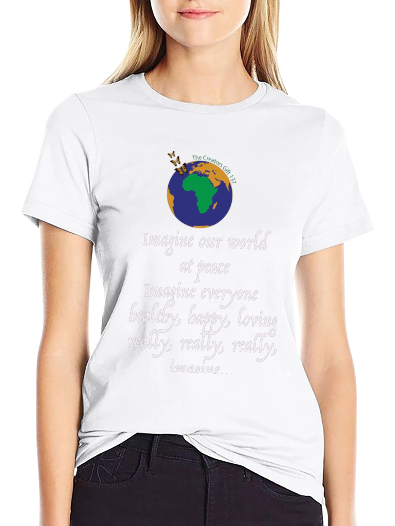 Imagine World Peace T-Shirt