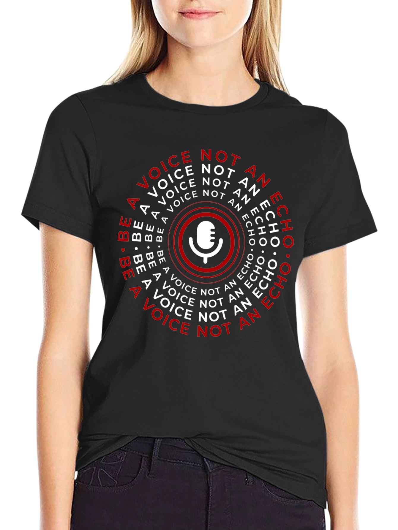 Be A Voice Not An Echo Graphic Tee