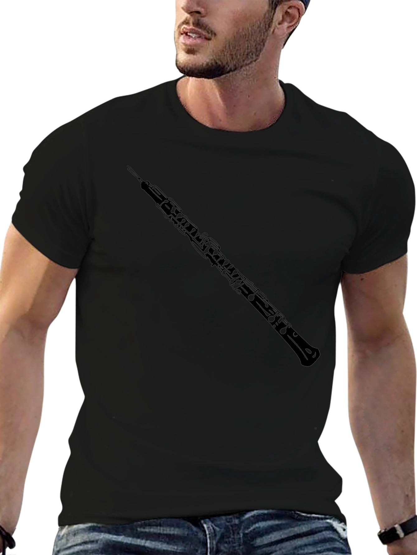 Oboe Music T-Shirt - Band Instrument Tee
