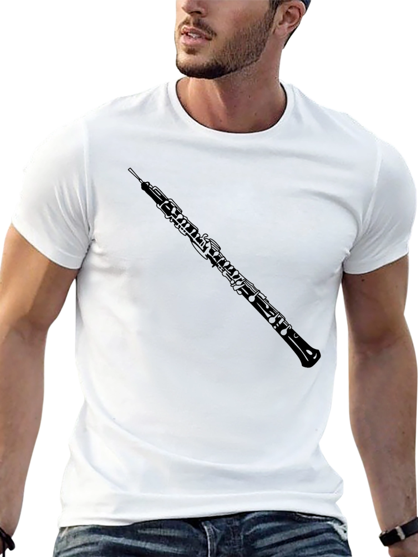 Oboe Music T-Shirt - Band Instrument Tee